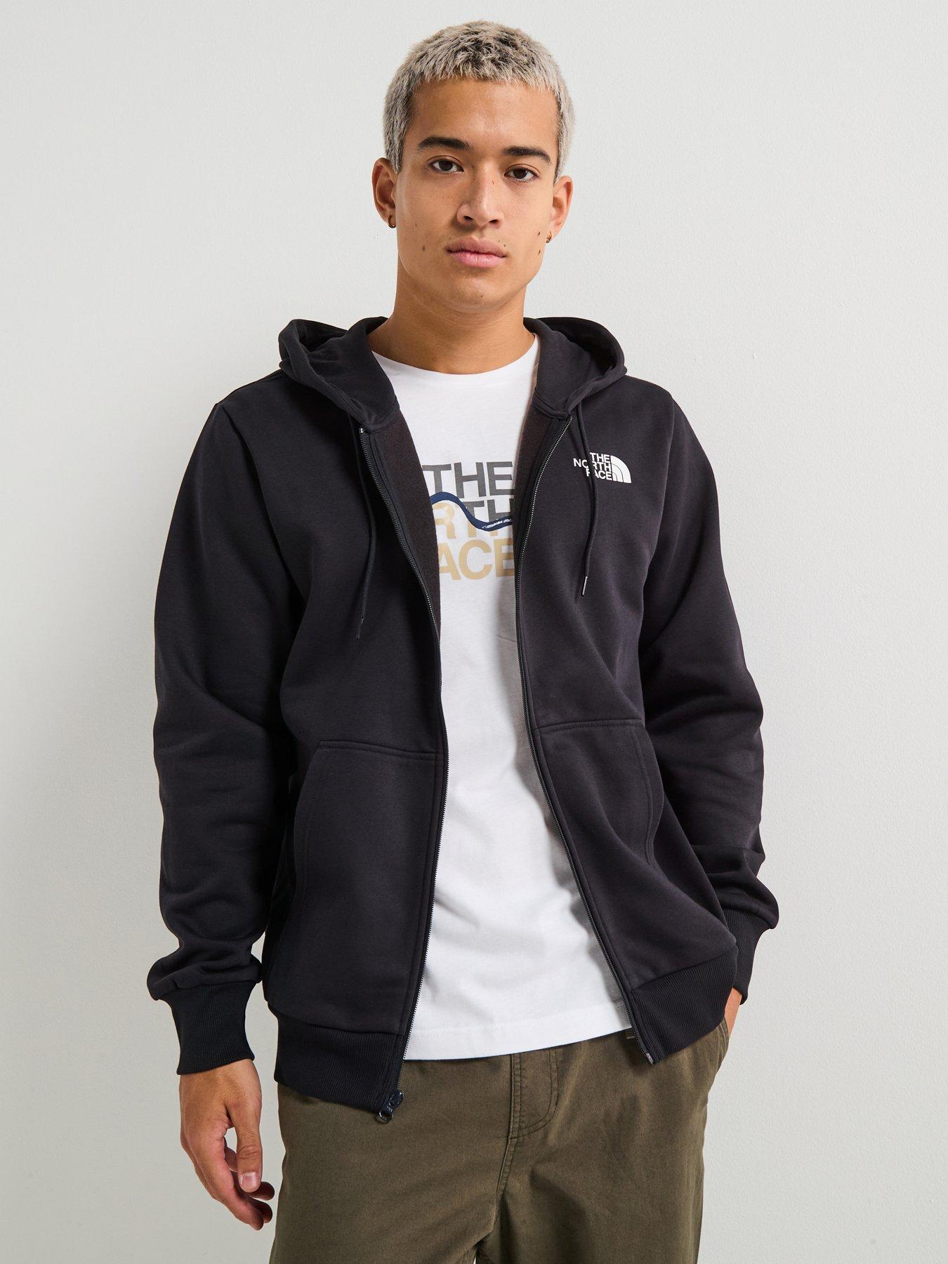 The North Face Men's Simple Dome Full Zip Hoodie - Black