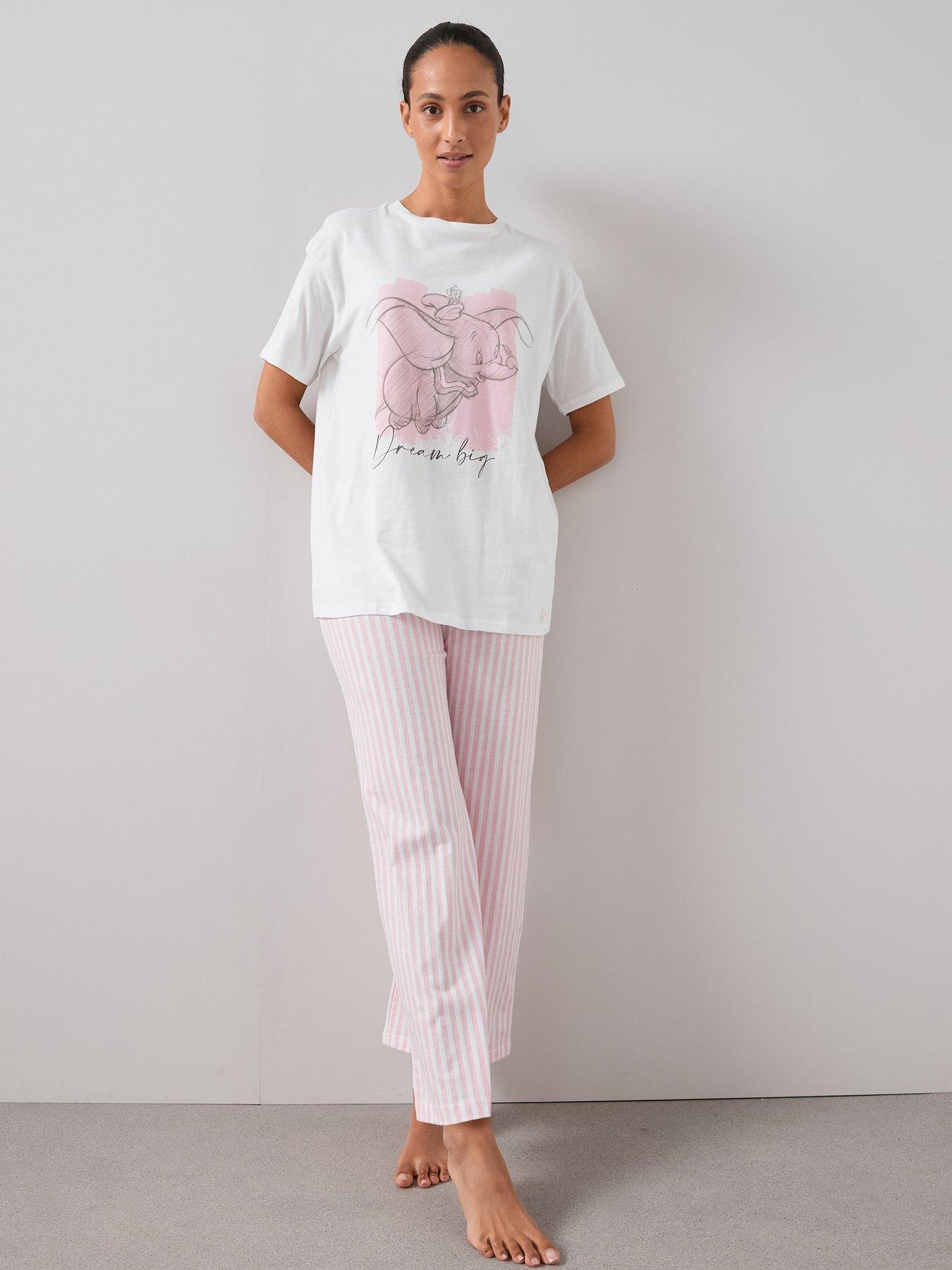 Image 5 of 7 of The Very Collection Disney Dumbo Short Sleeve Pyjama Set - Pink