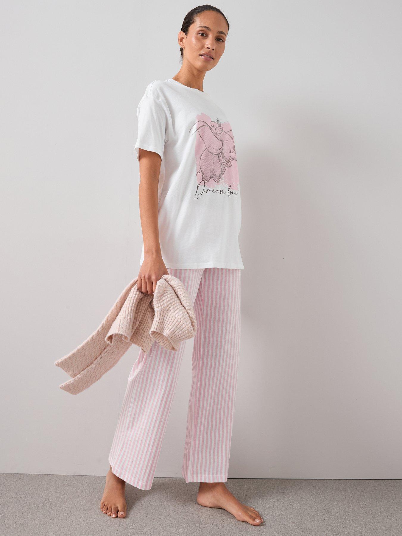 Image 6 of 7 of The Very Collection Disney Dumbo Short Sleeve Pyjama Set - Pink