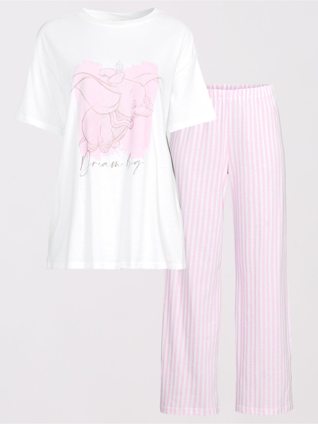 Image 7 of 7 of The Very Collection Disney Dumbo Short Sleeve Pyjama Set - Pink