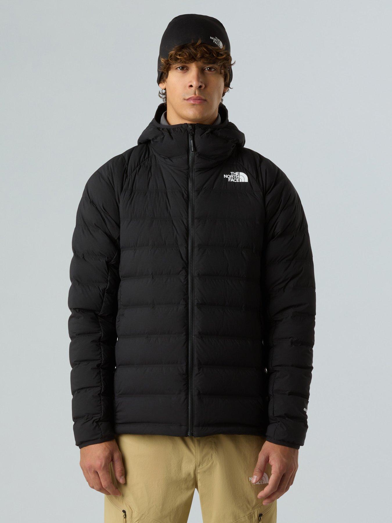 The North Face Mens Abseil Stretch Down Hooded Jacket - Black