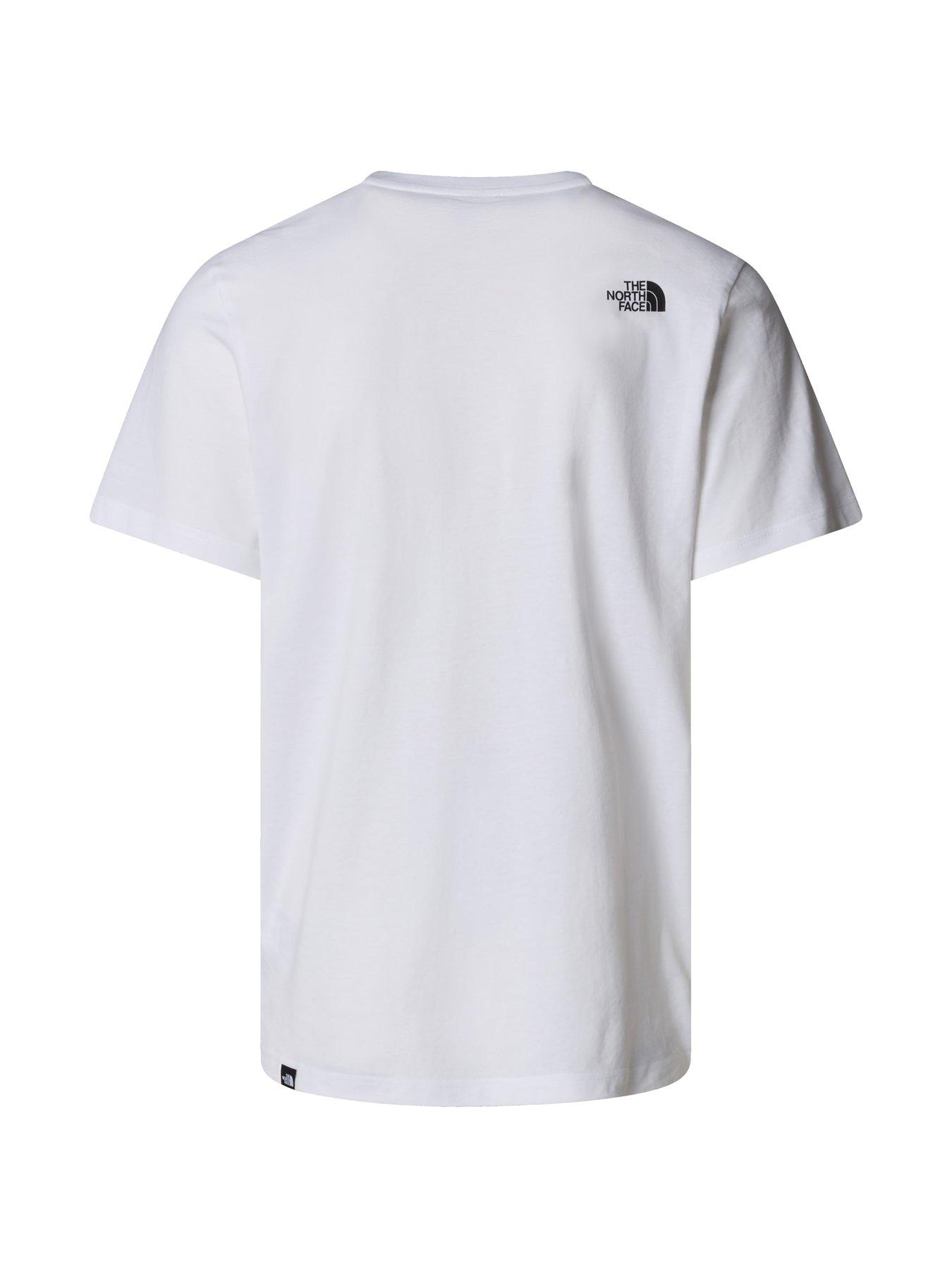 Image 2 of 2 of The North Face Mens Easy T-Shirt - White