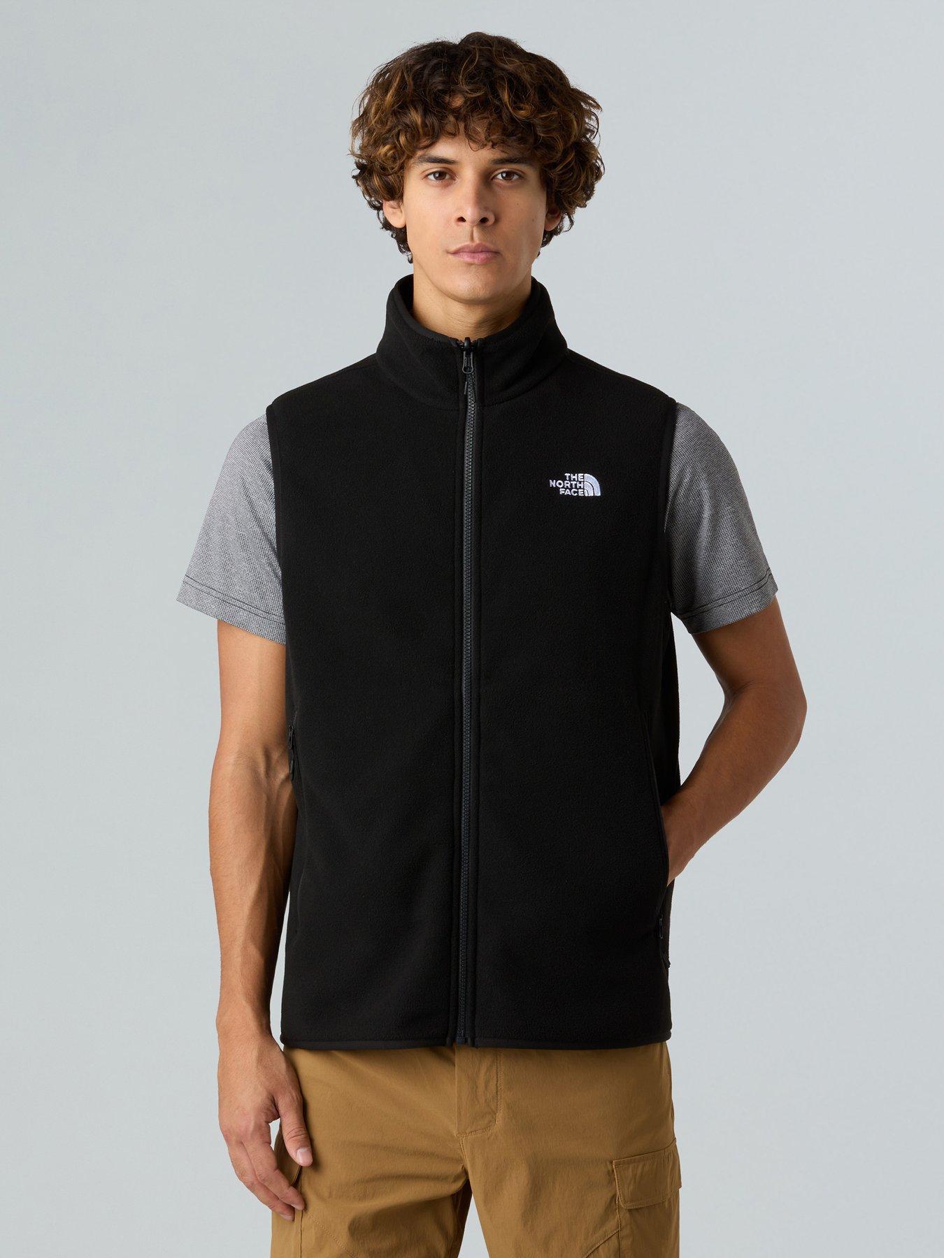 undefined Mens Glacier Fleece Vest - Black
