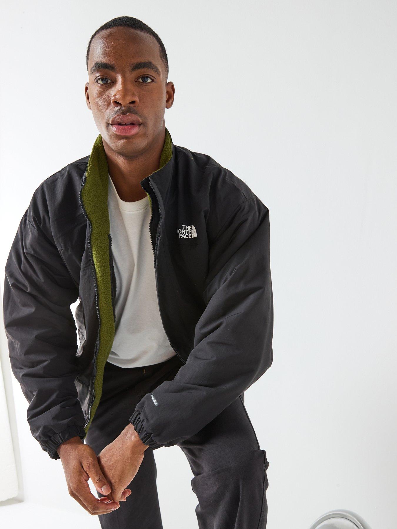 Image 4 of 6 of The North Face Men's Yumiori Reversible Fleece Jacket - Green/Black