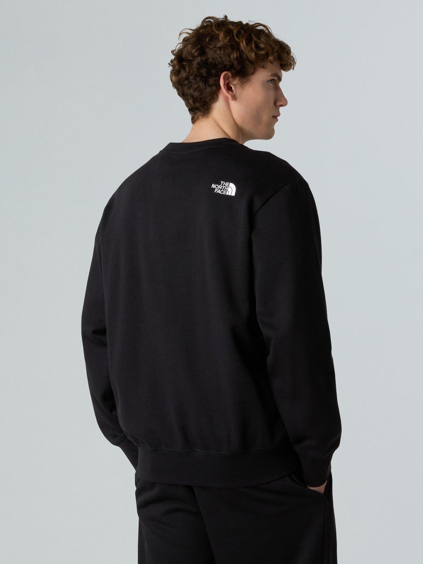 Image 2 of 5 of The North Face Mens Essential Relaxed Sweatshirt - Black