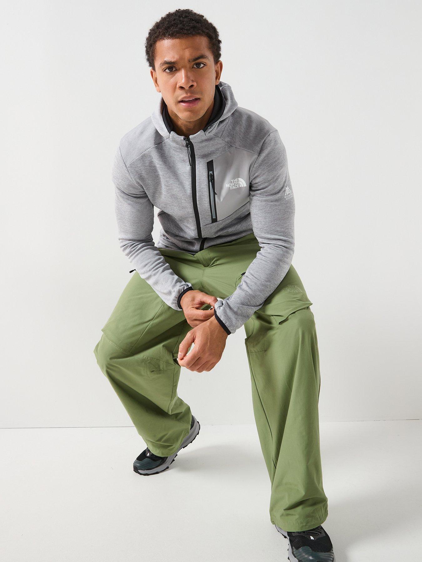 The North Face Men'S Mountain Athletics Full Zip Fleece - Grey