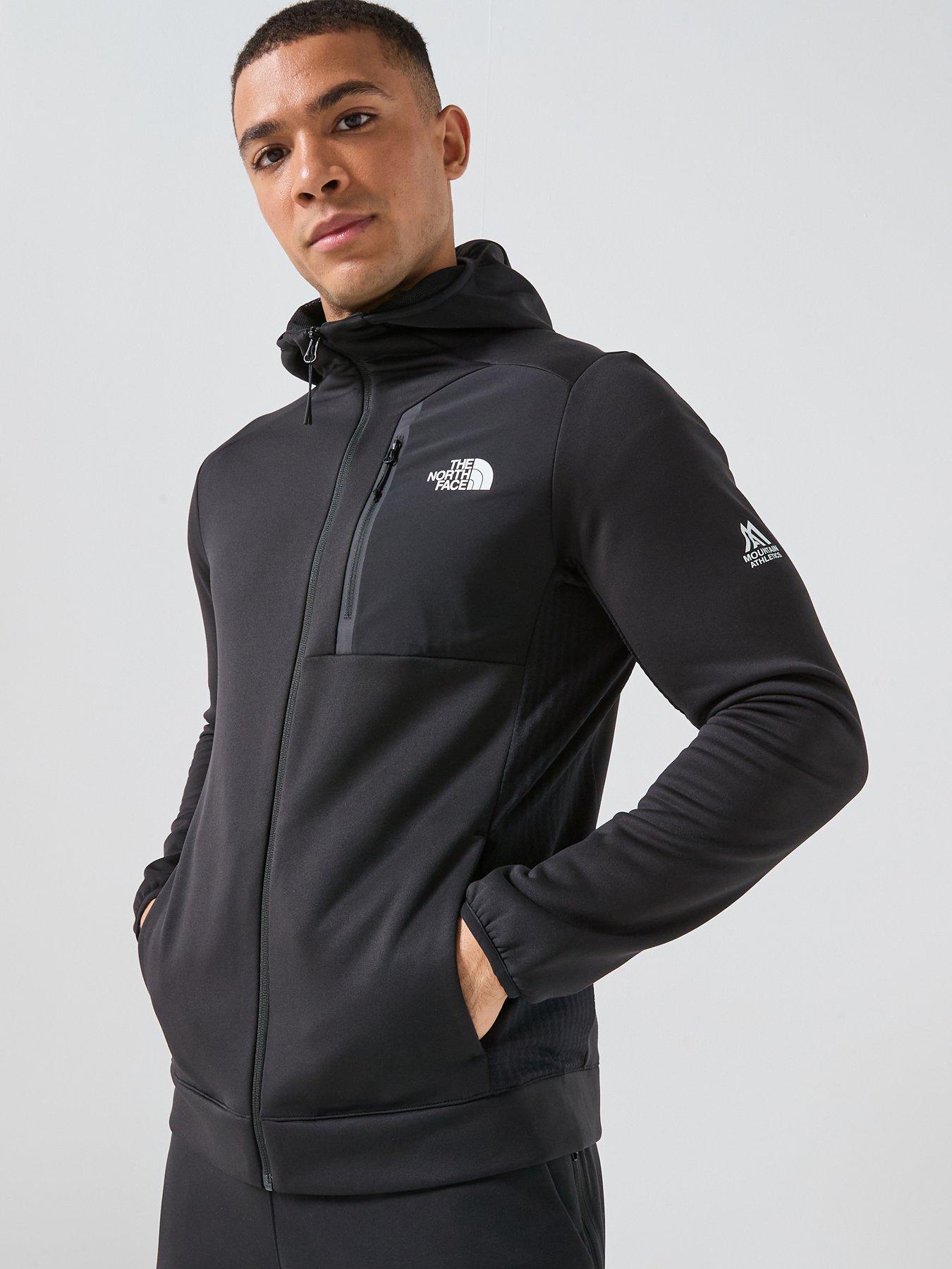 The North Face Men's Mountain Athletics Full Zip Fleece - Black
