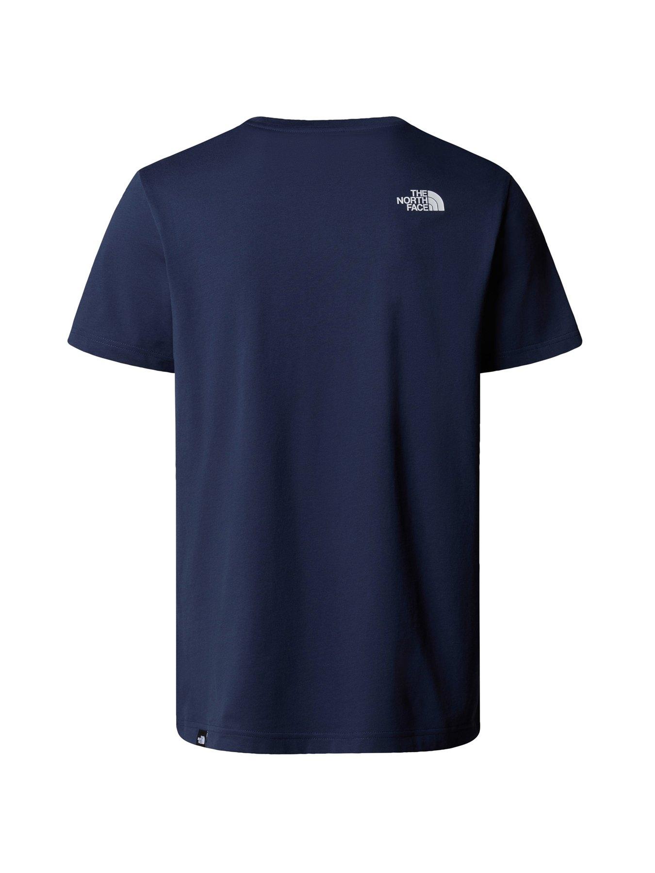 Image 2 of 2 of The North Face Men's S/S Simple Dome Tee - Navy