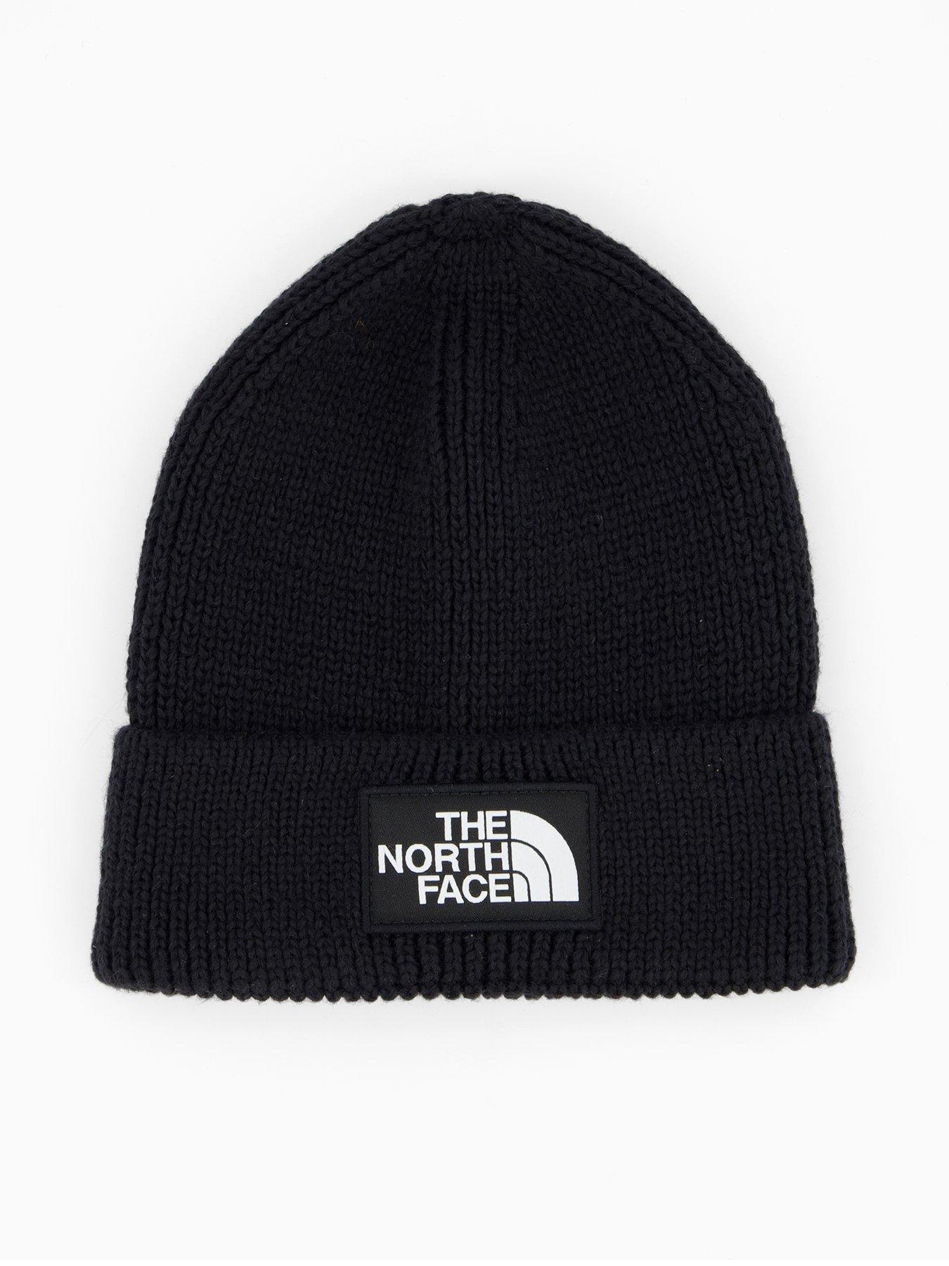 The North Face Unisex Tnf Logo Box Cuffed Beanie - Black