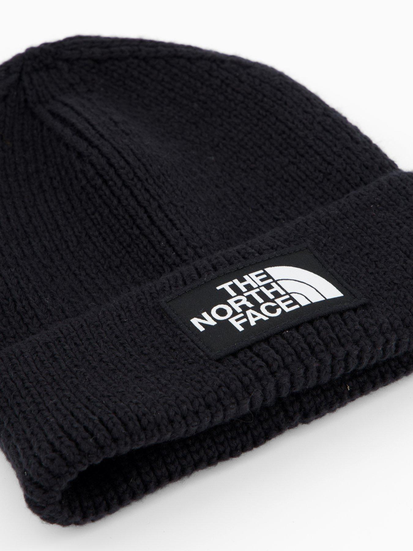 Image 3 of 4 of The North Face Unisex Tnf Logo Box Cuffed Beanie - Black