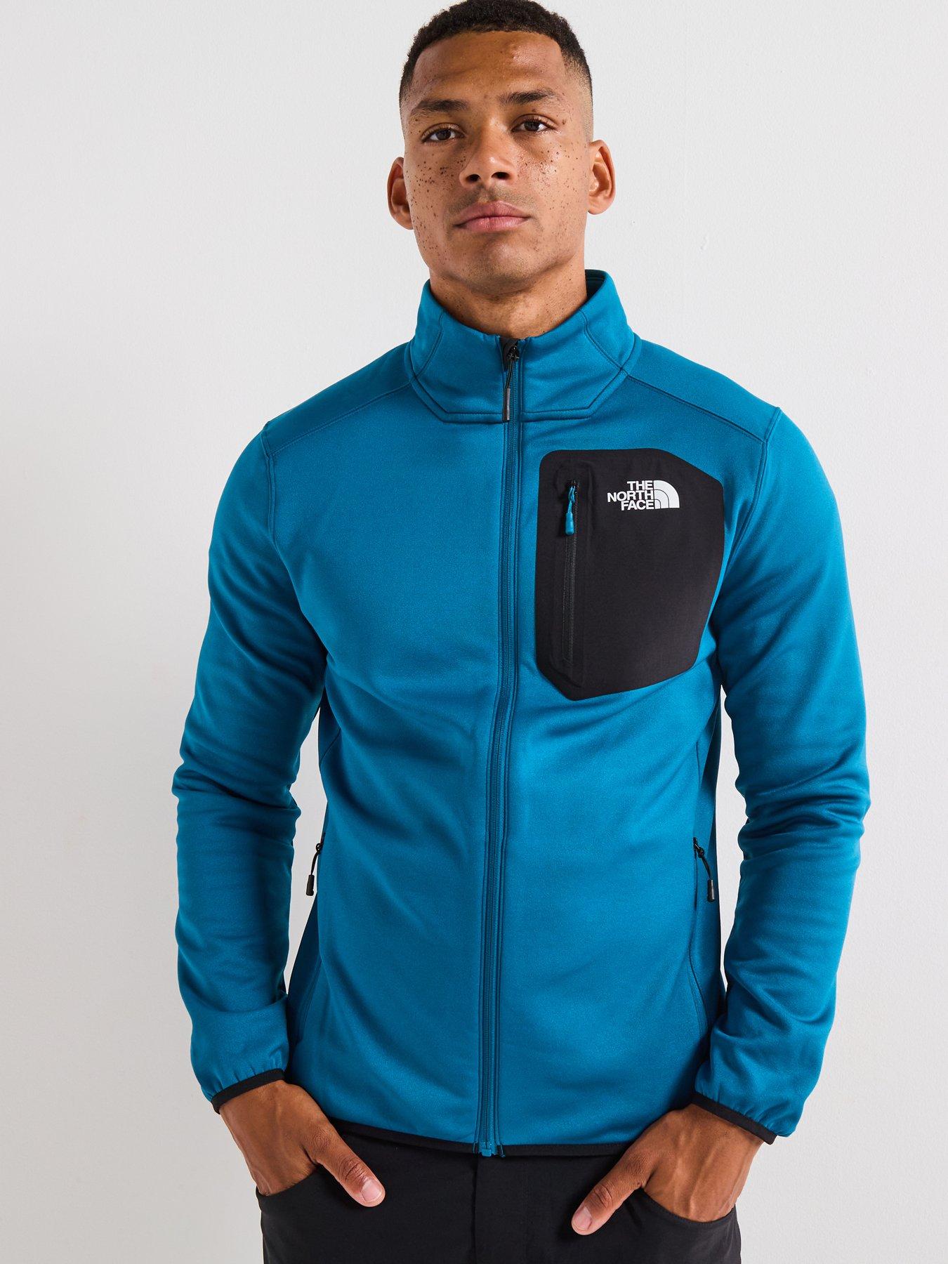 The North Face Men's Crest Full Zip Jacket, Blue, Size S, Men