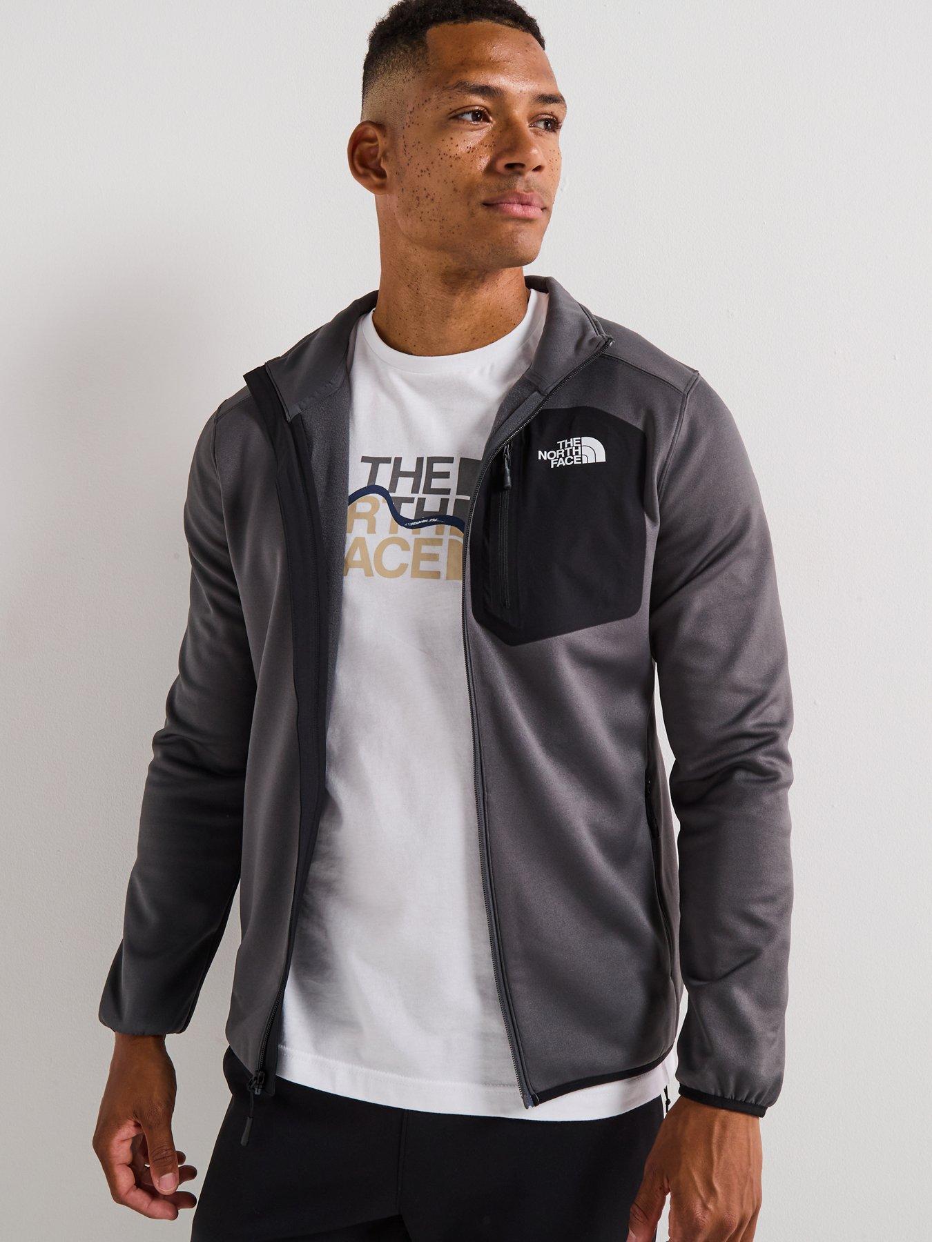 Image 4 of 5 of The North Face Men's Crest Full Zip Jacket - Grey