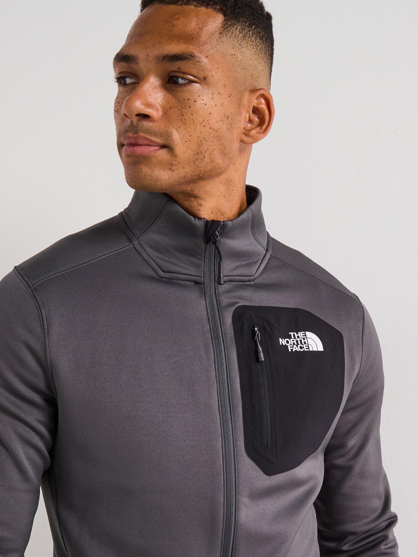 Image 5 of 5 of The North Face Men's Crest Full Zip Jacket - Grey