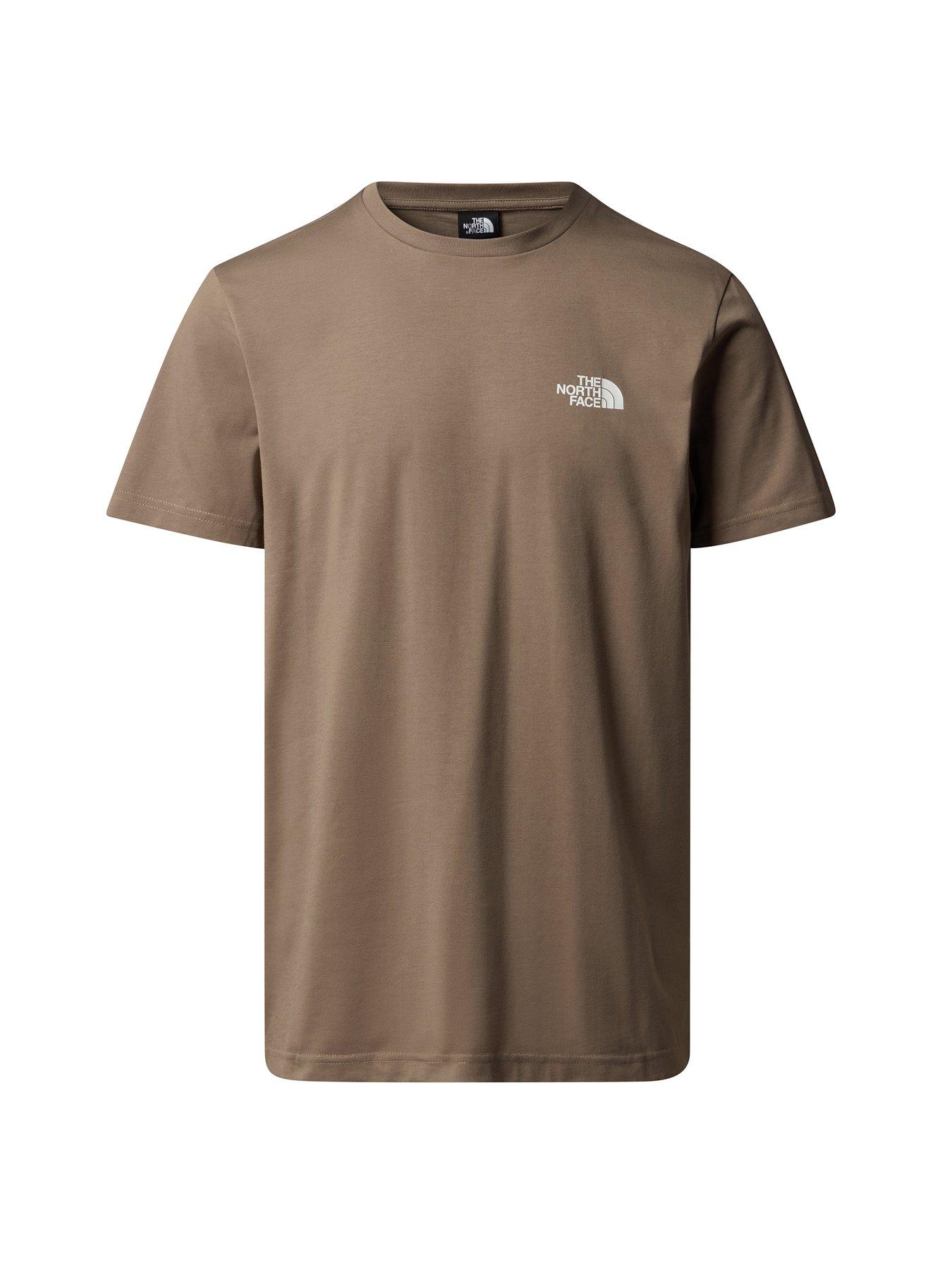 Image 1 of 2 of The North Face Men's S/S Simple Dome Tee - Brown