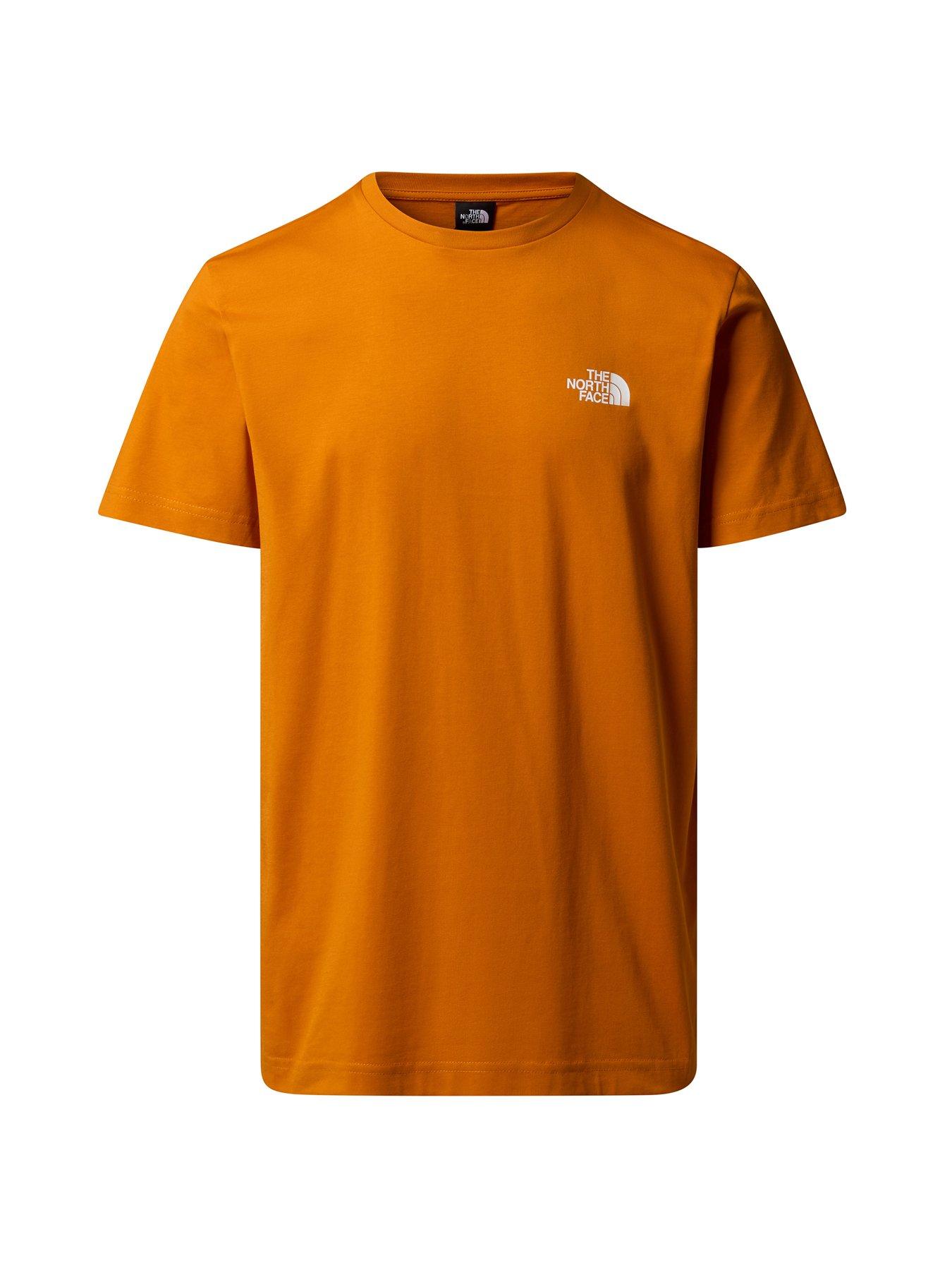 undefined Men's S/S Simple Dome Tee - Orange