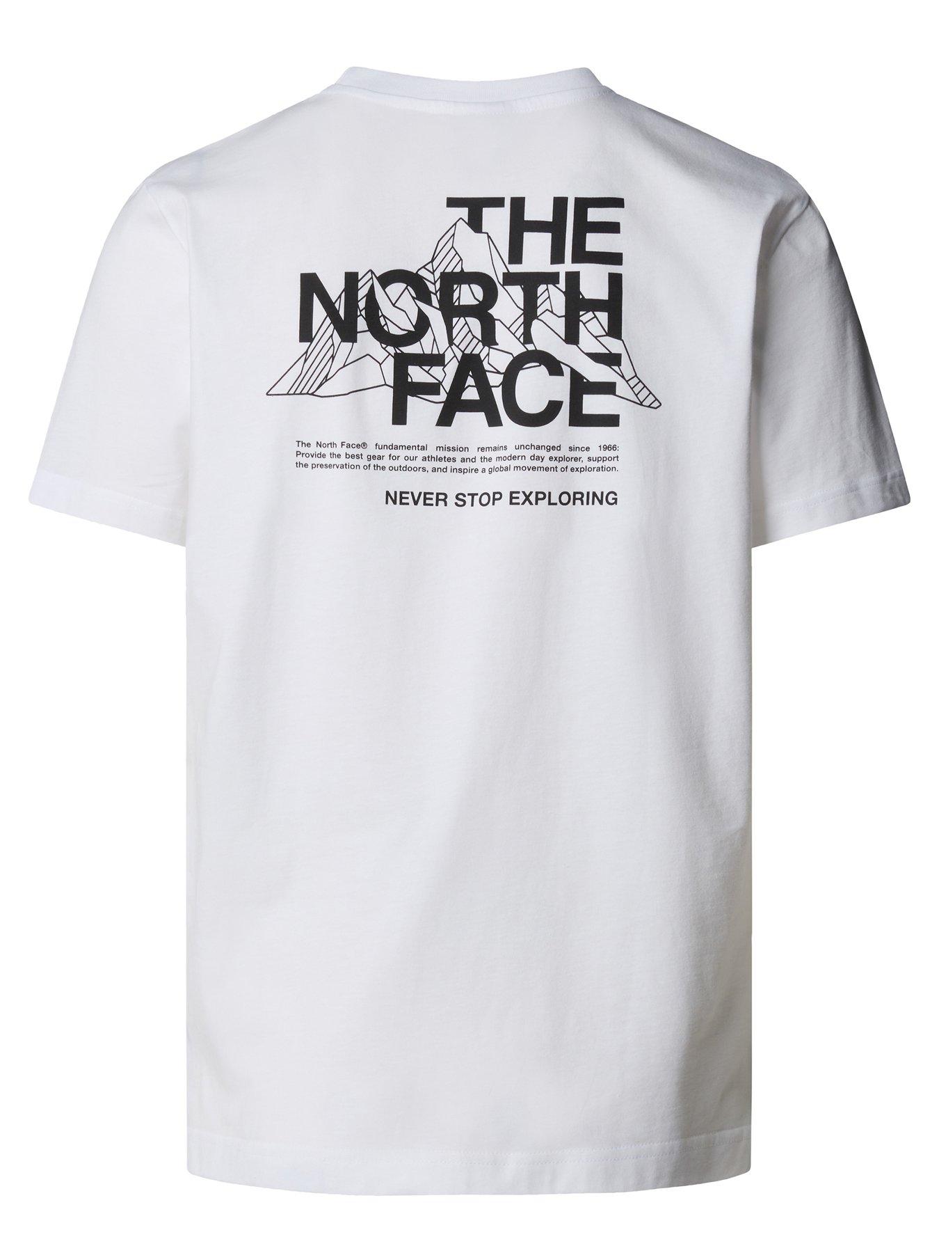 undefined Men's Mountain Sketch T-Shirt - White
