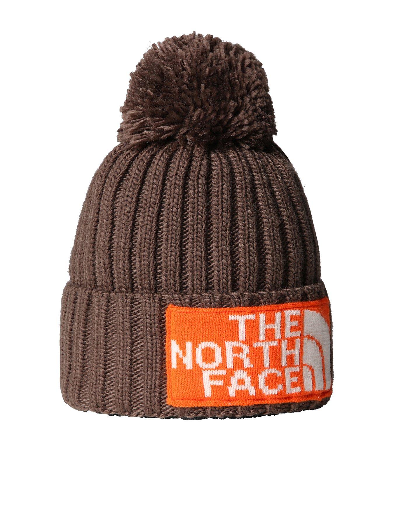 The North Face: Unisex Heritage Ski Tuke Beanie Hat - Brown