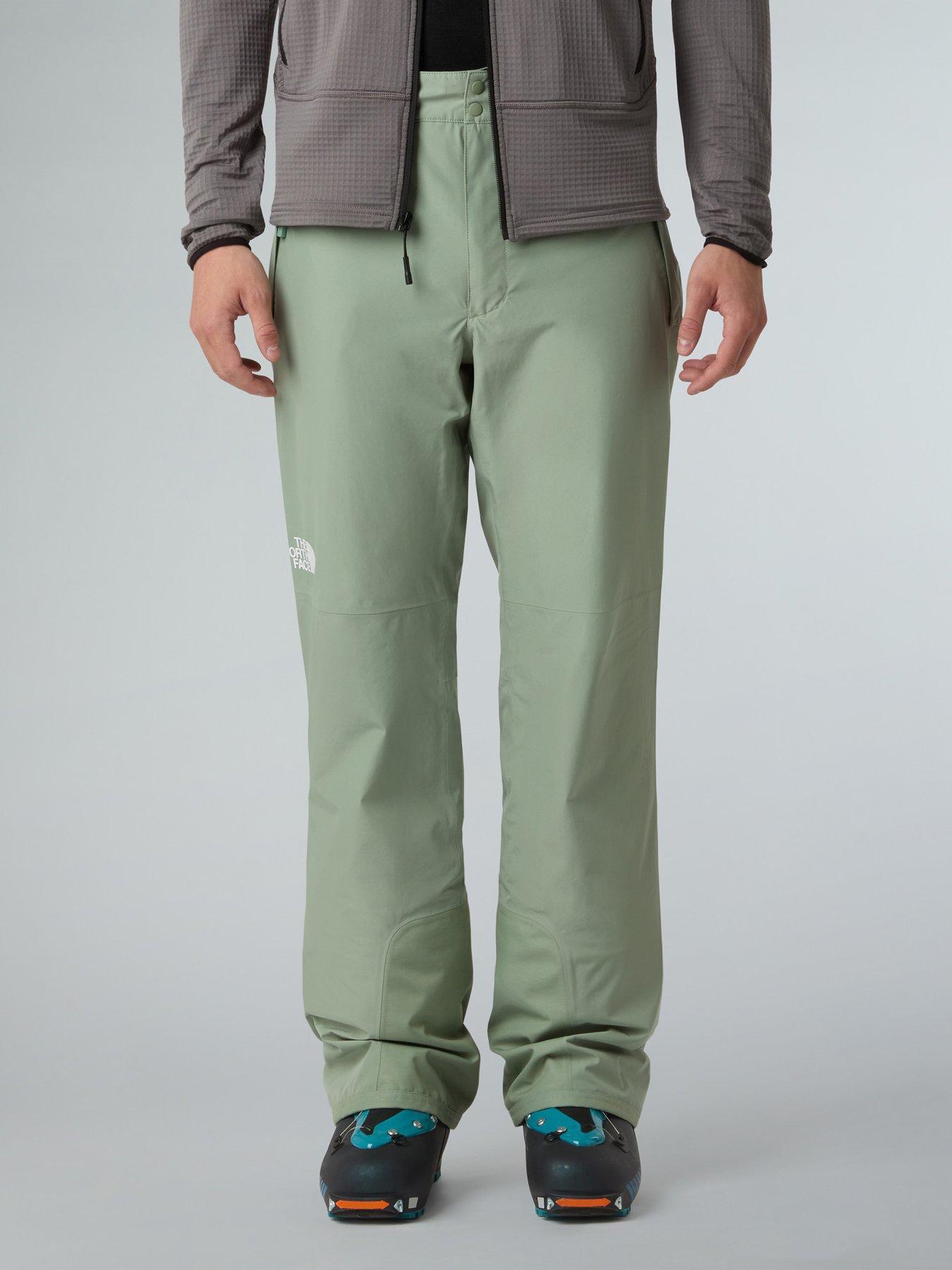 The North Face Mens Descendit Ski Trousers - Green