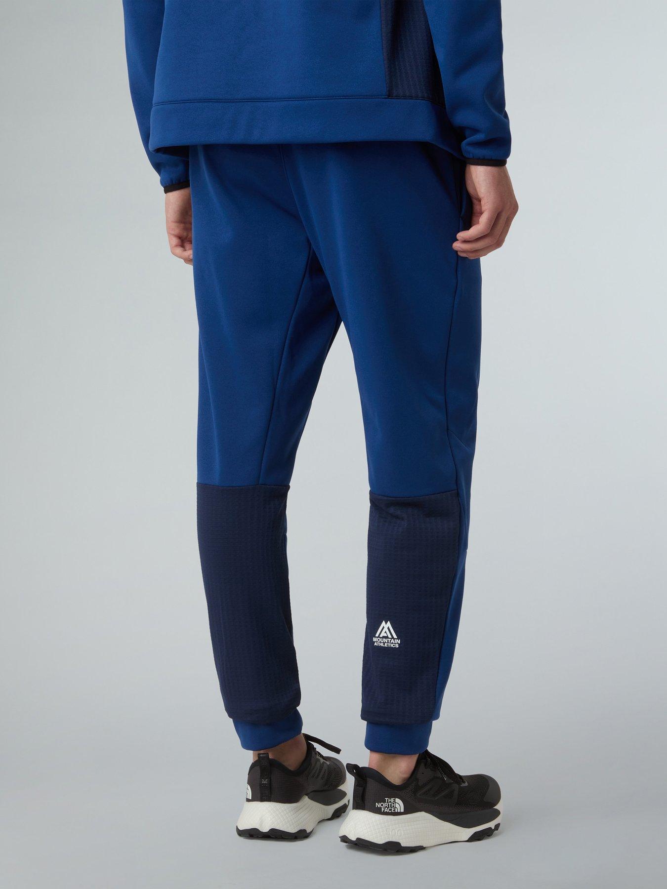 Image 2 of 3 of The North Face Men's Mountain Athletics Fleece Pant - Blue