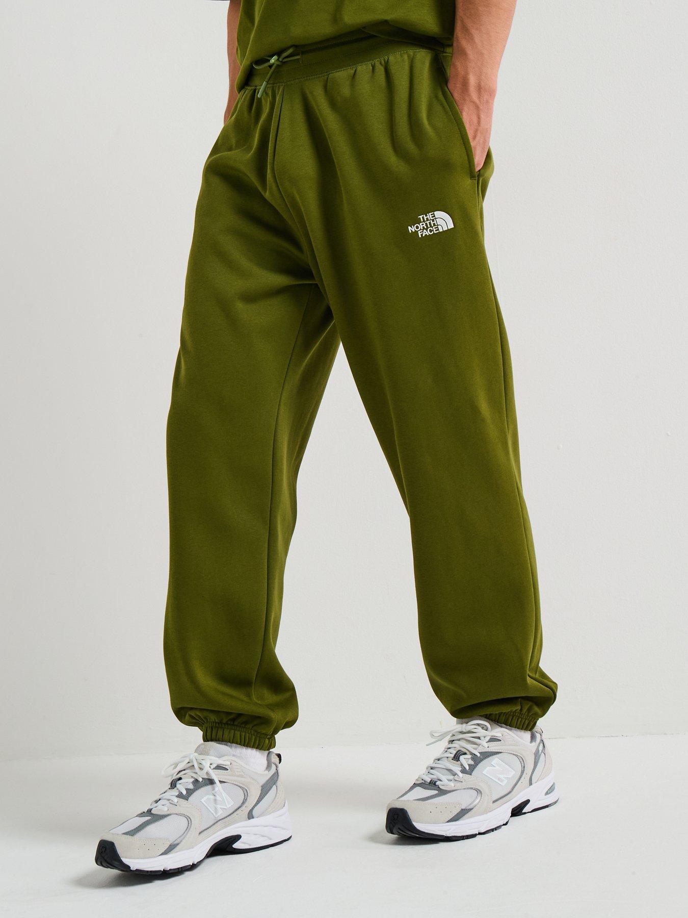The North Face Mens Essential Relaxed Straight Jogger Khaki Very