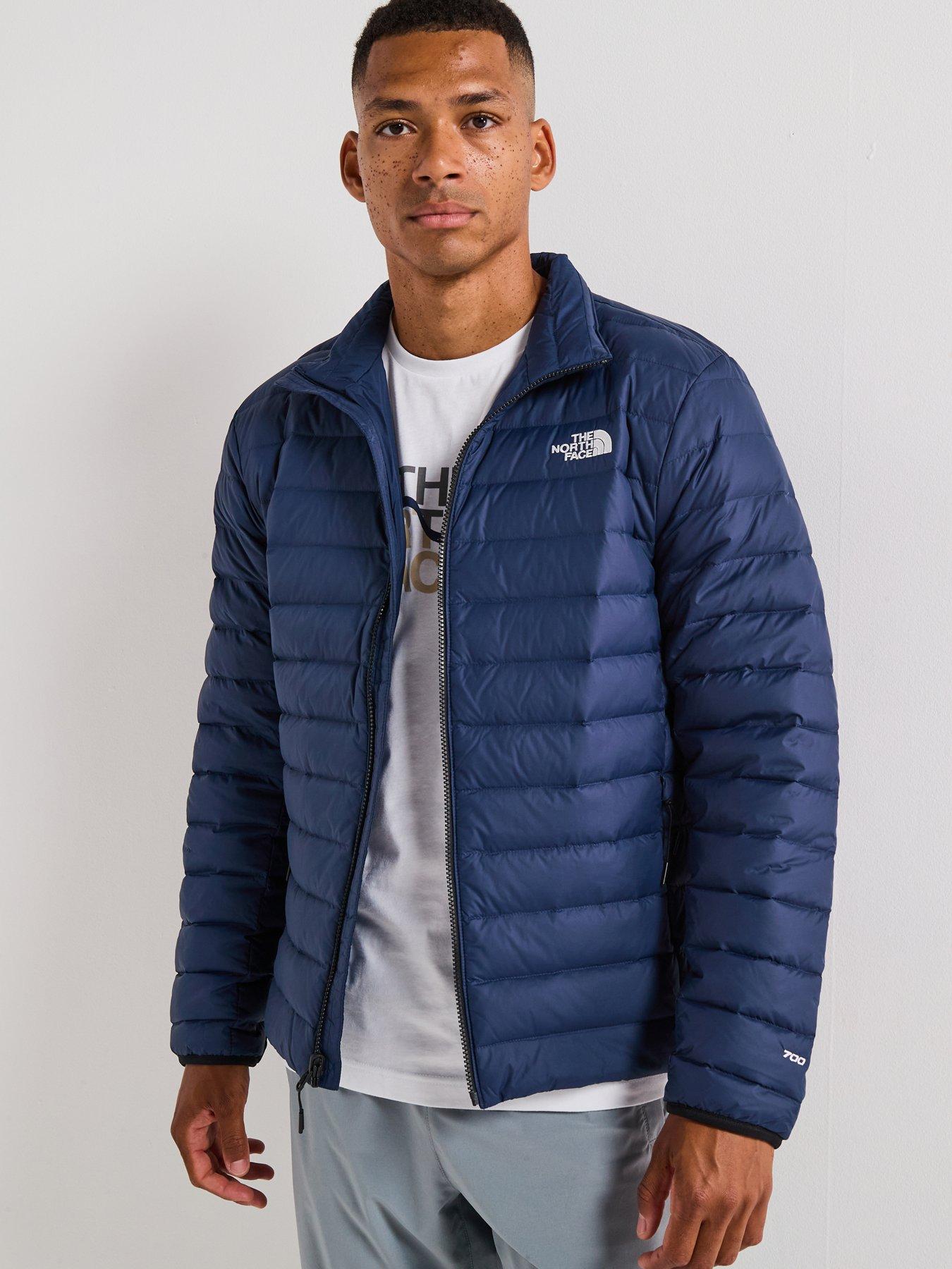 The North Face Mens Classic Down Jacket Navy Very