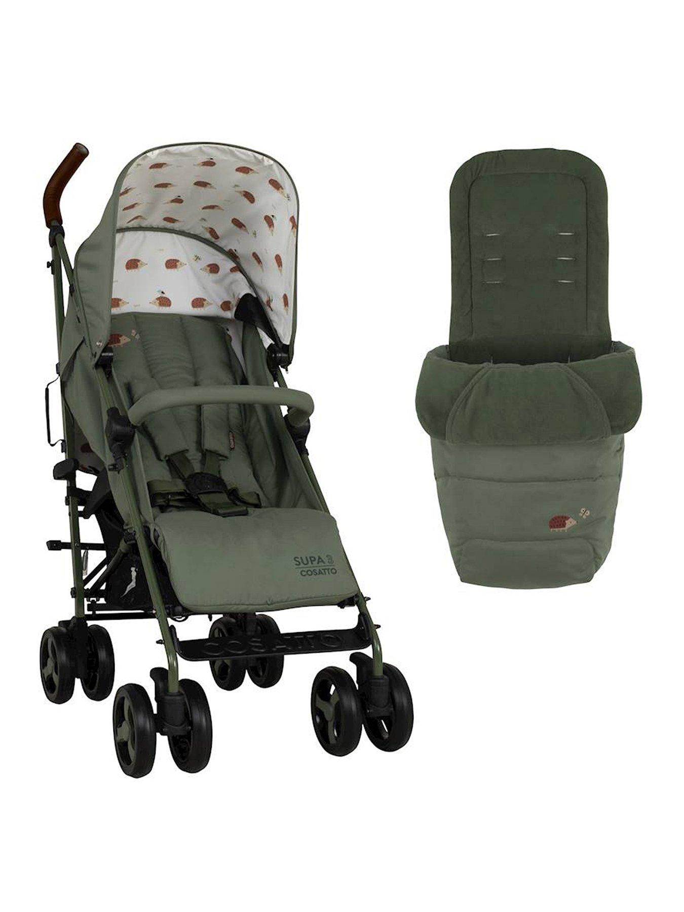 Cosatto Supa 3 Stroller with footmuff (0-25kg) - Hoglet