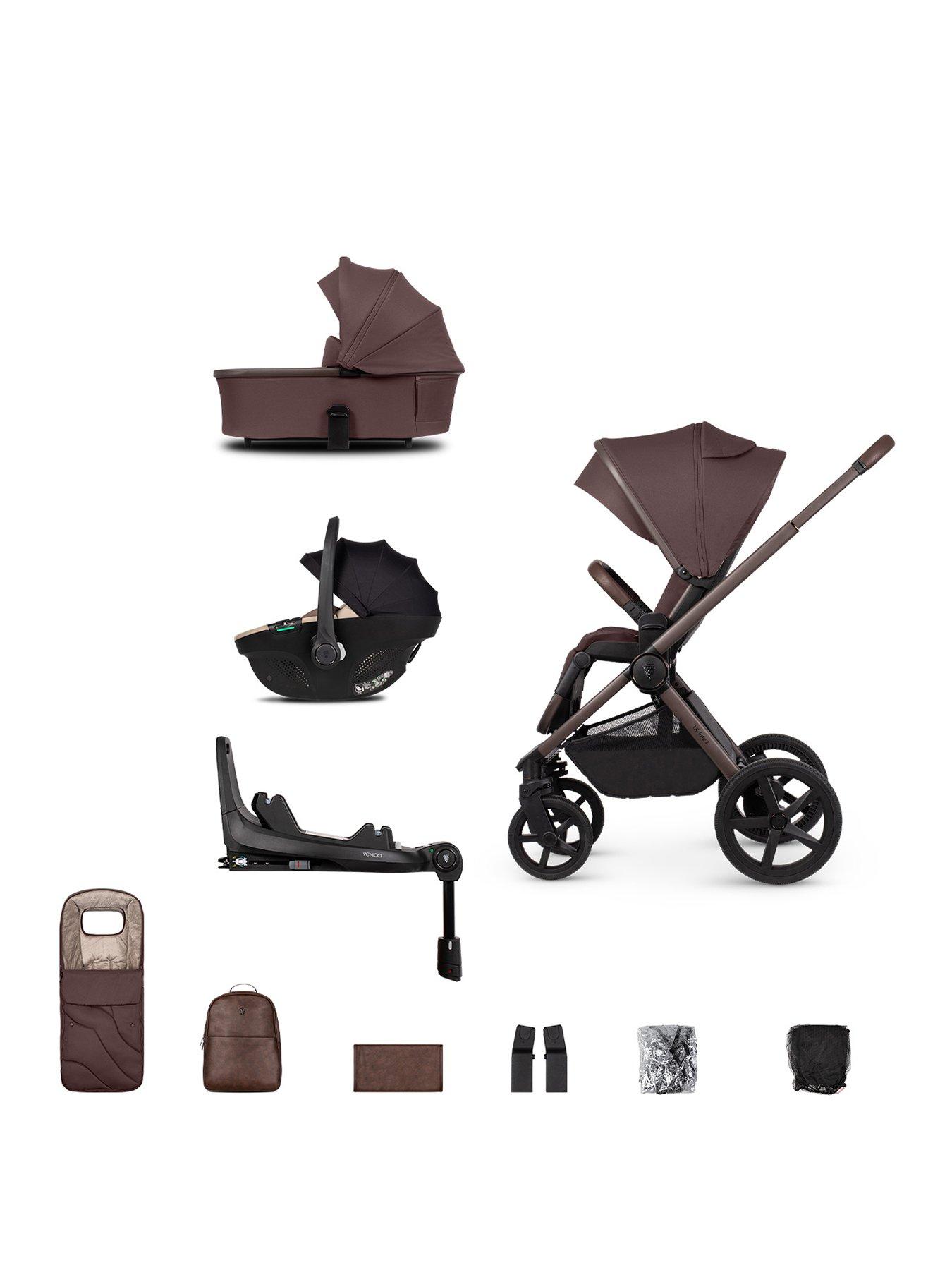 undefined Upline 2 SE - 3in1 Bundle plus Tiago Beige Car Seat and 360 Base