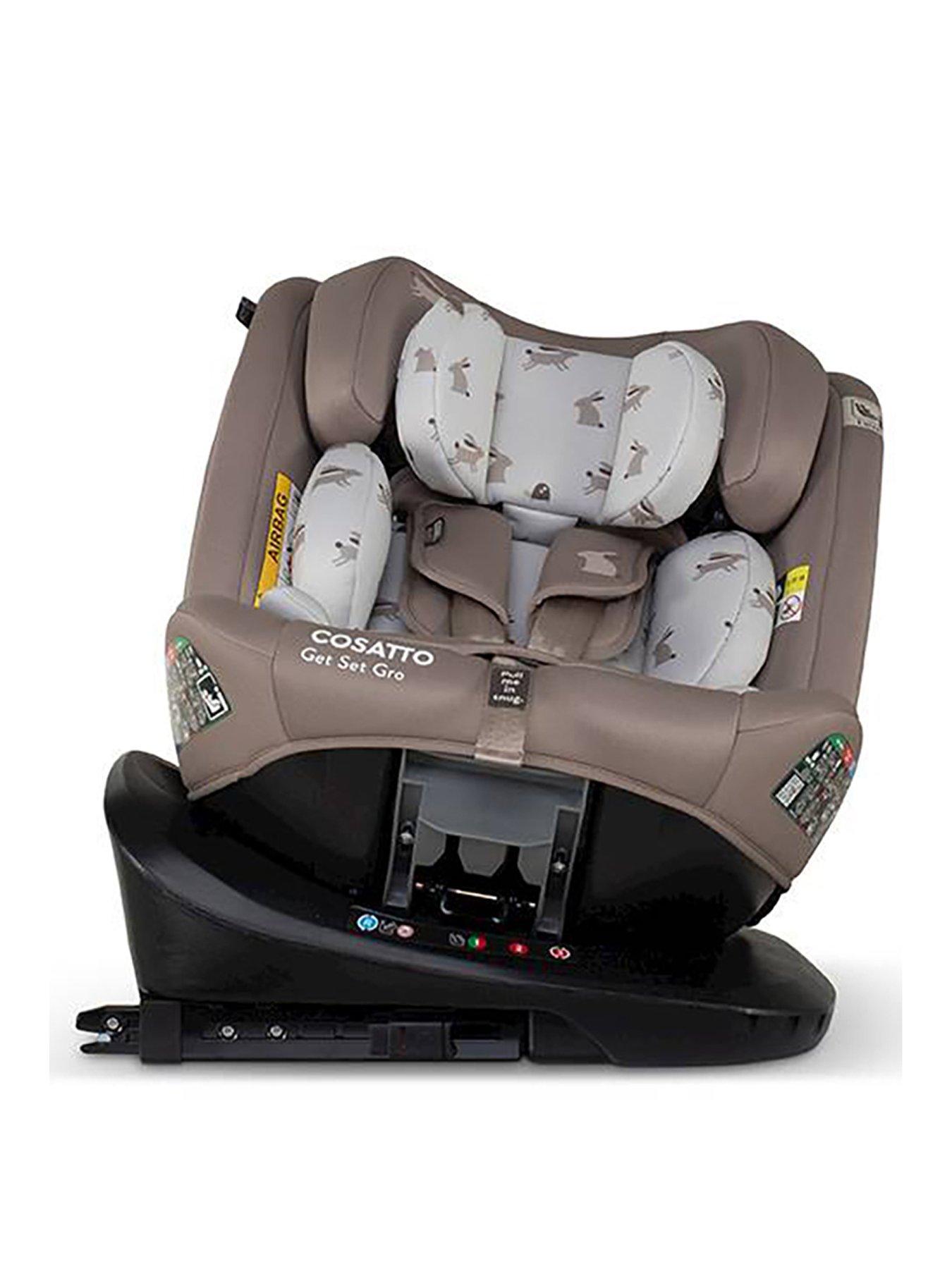 Image 1 of 8 of Cosatto Get Set Gro iSize 360 Rotating Top Tether ISOFIX Car Seat (40-150cm) - Lollop