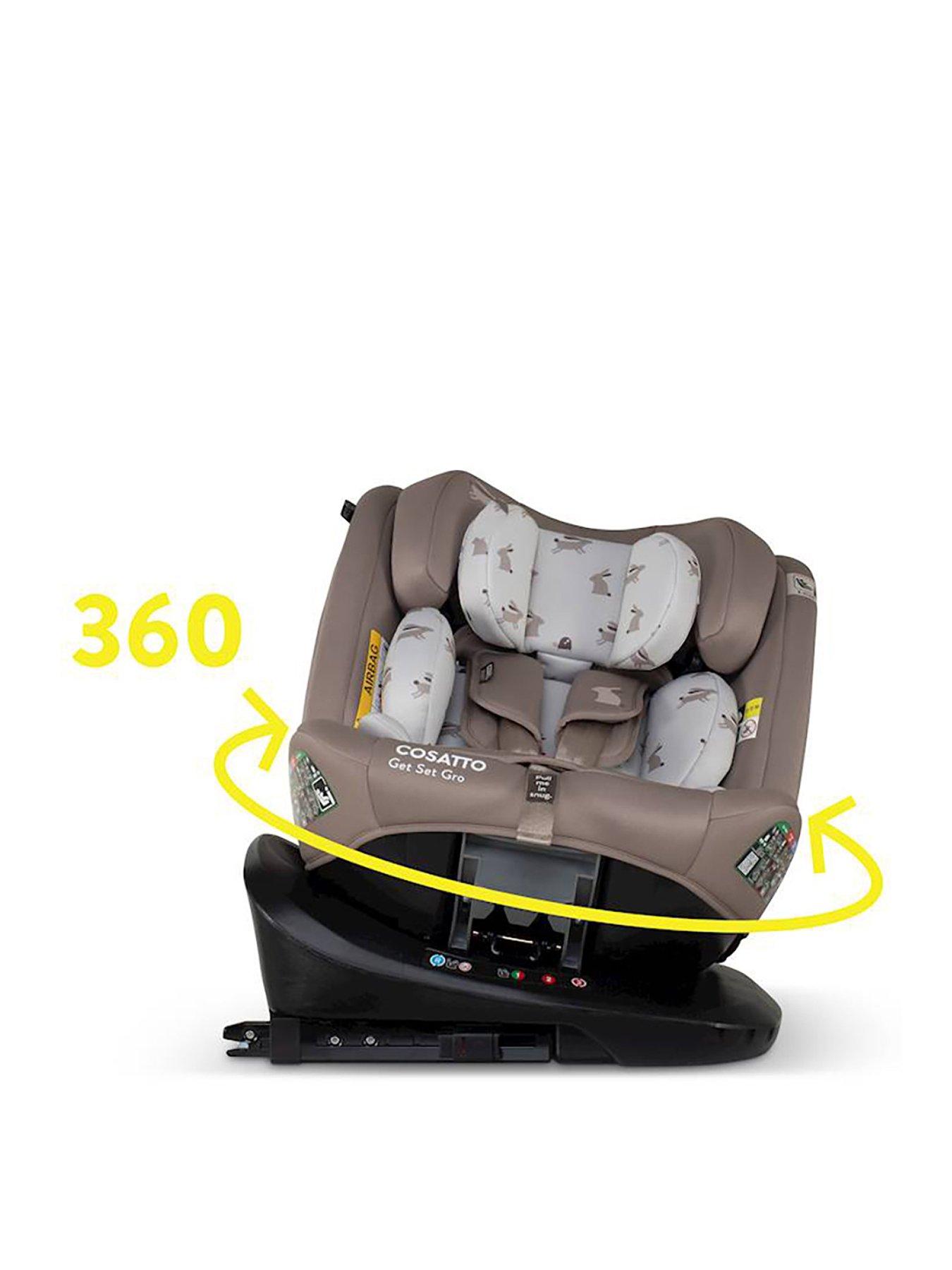 Image 2 of 8 of Cosatto Get Set Gro iSize 360 Rotating Top Tether ISOFIX Car Seat (40-150cm) - Lollop