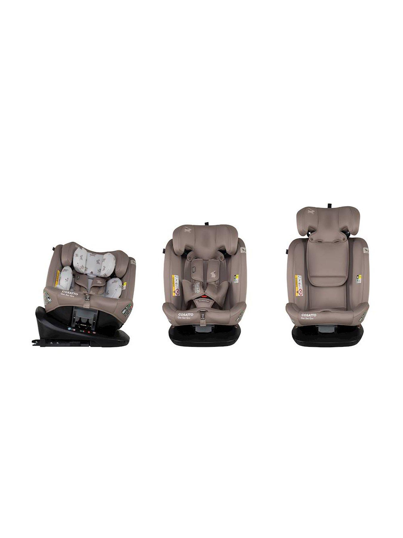 Image 5 of 8 of Cosatto Get Set Gro iSize 360 Rotating Top Tether ISOFIX Car Seat (40-150cm) - Lollop