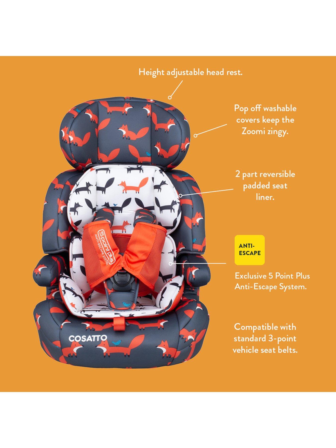 Image 5 of 8 of Cosatto Zoomi Group 123 Car Seat (9-36kg) - Lollop