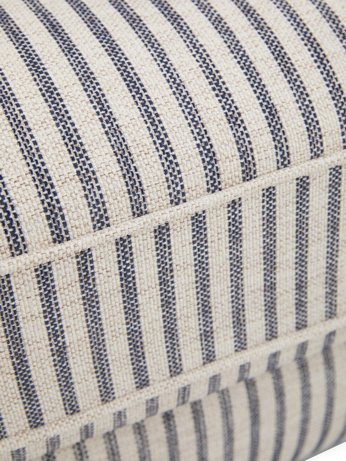 Image 7 of 7 of The Very Collection Bay Stripe Right Hand&nbsp;Double Arm Corner Group Sofa&nbsp;- Made to Order in the UK