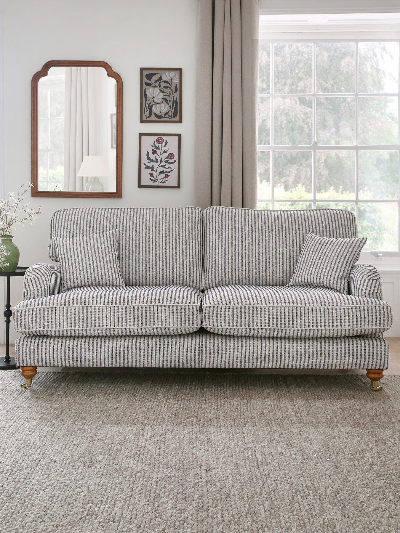 undefined Bay Stripe 3 Seater