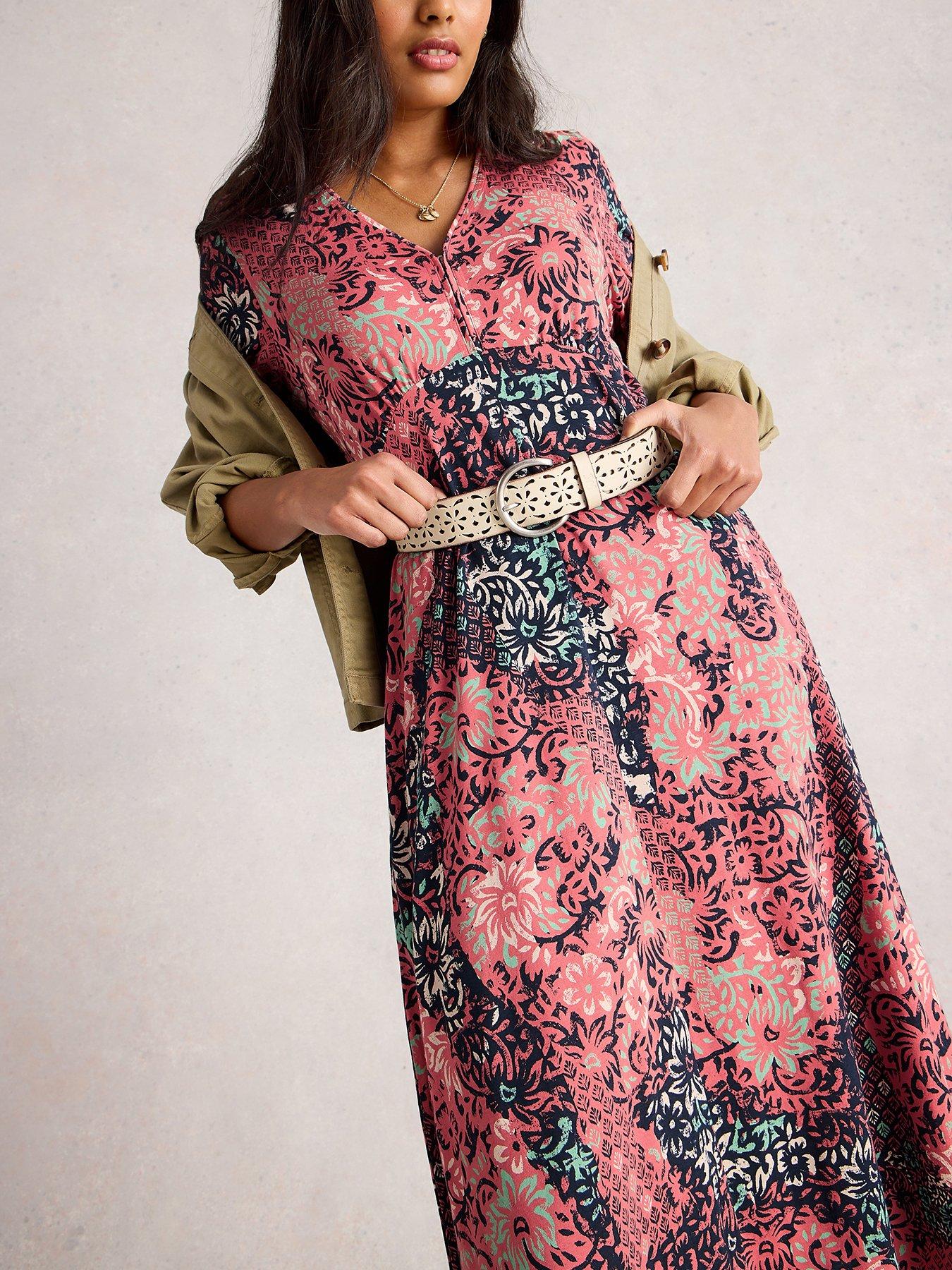 undefined Megan Jersey Dress - Pink