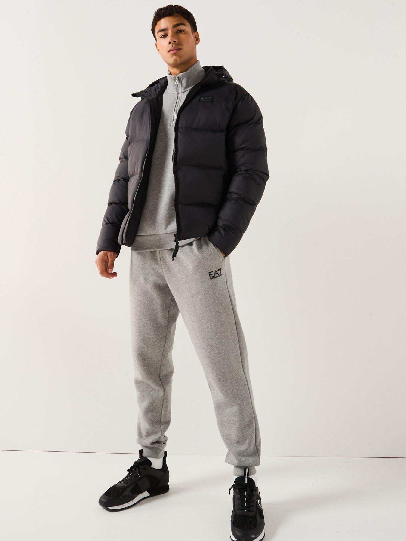 Image 3 of 6 of EA7 Emporio Armani Mountain Polar Logo Padded Jacket - Black