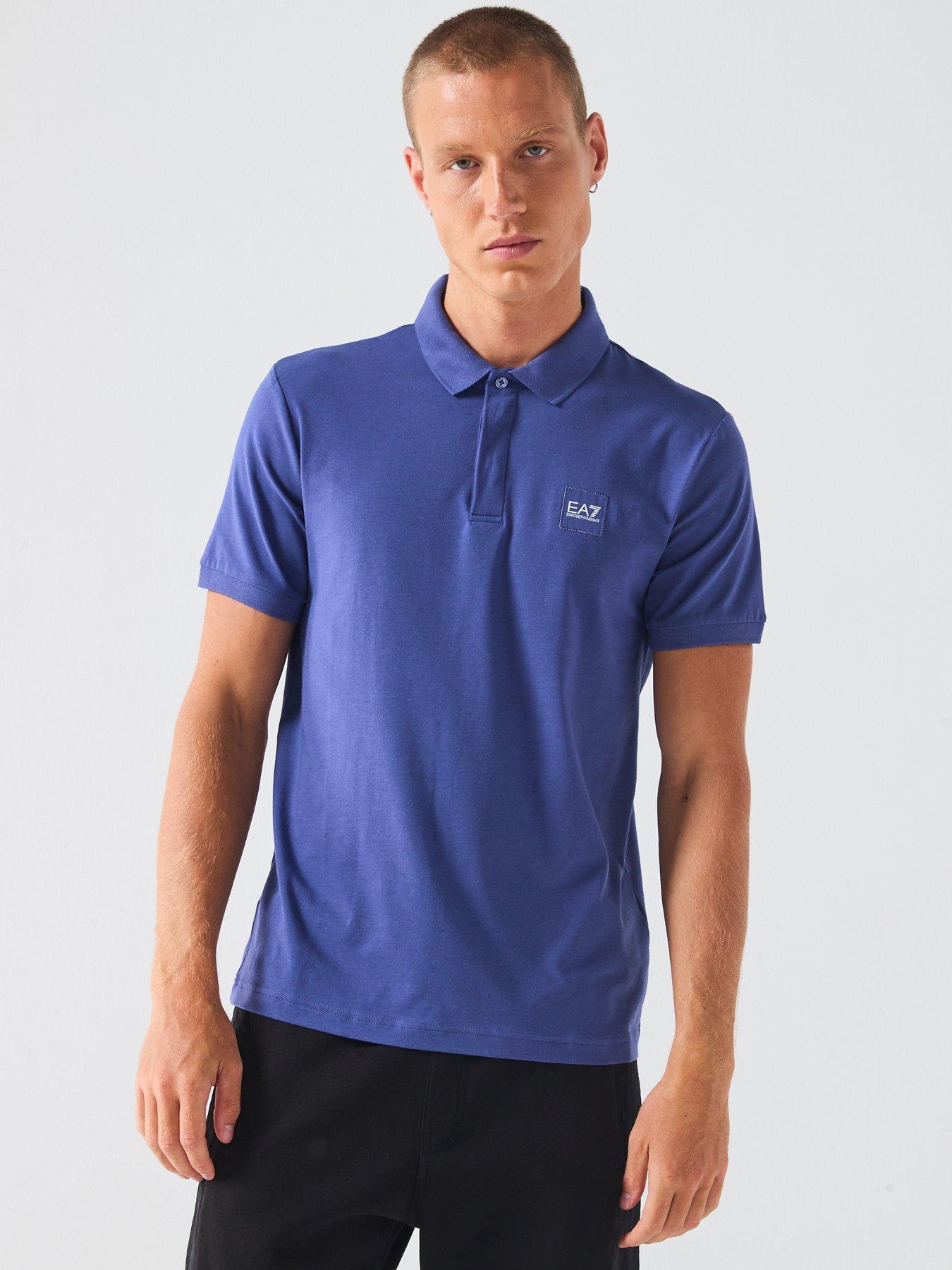 undefined Train Visibility Small Logo Polo Shirt - Blue
