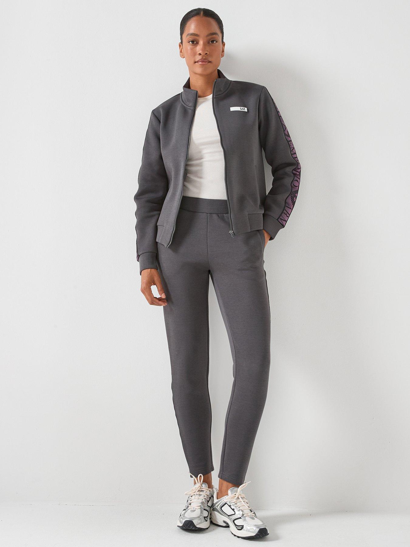 Grey Armani Tracksuit Womens Armani Leggings Sale Womens Hoodies