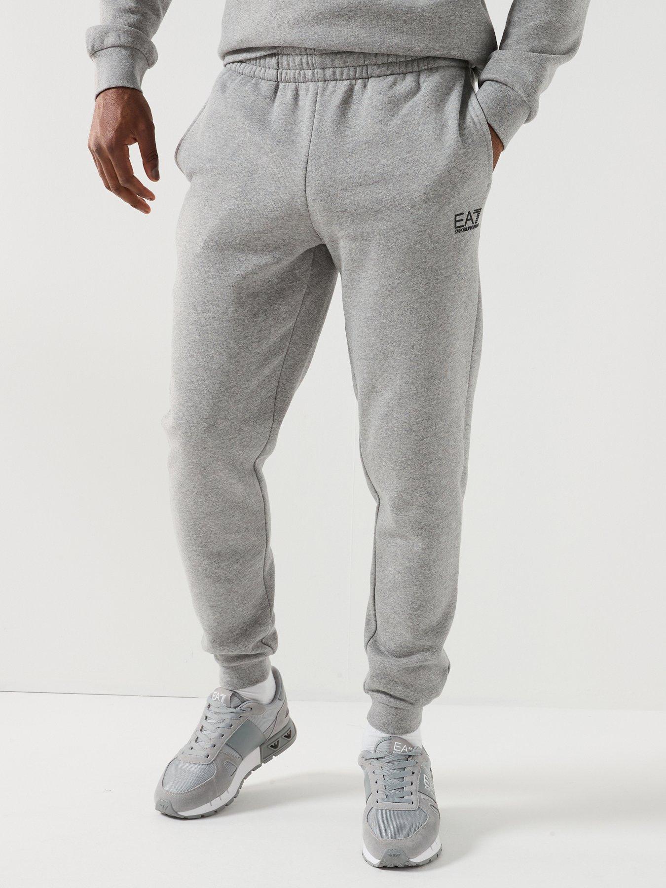 Ea7 Emporio Armani Core Id Cuff Joggers - Grey