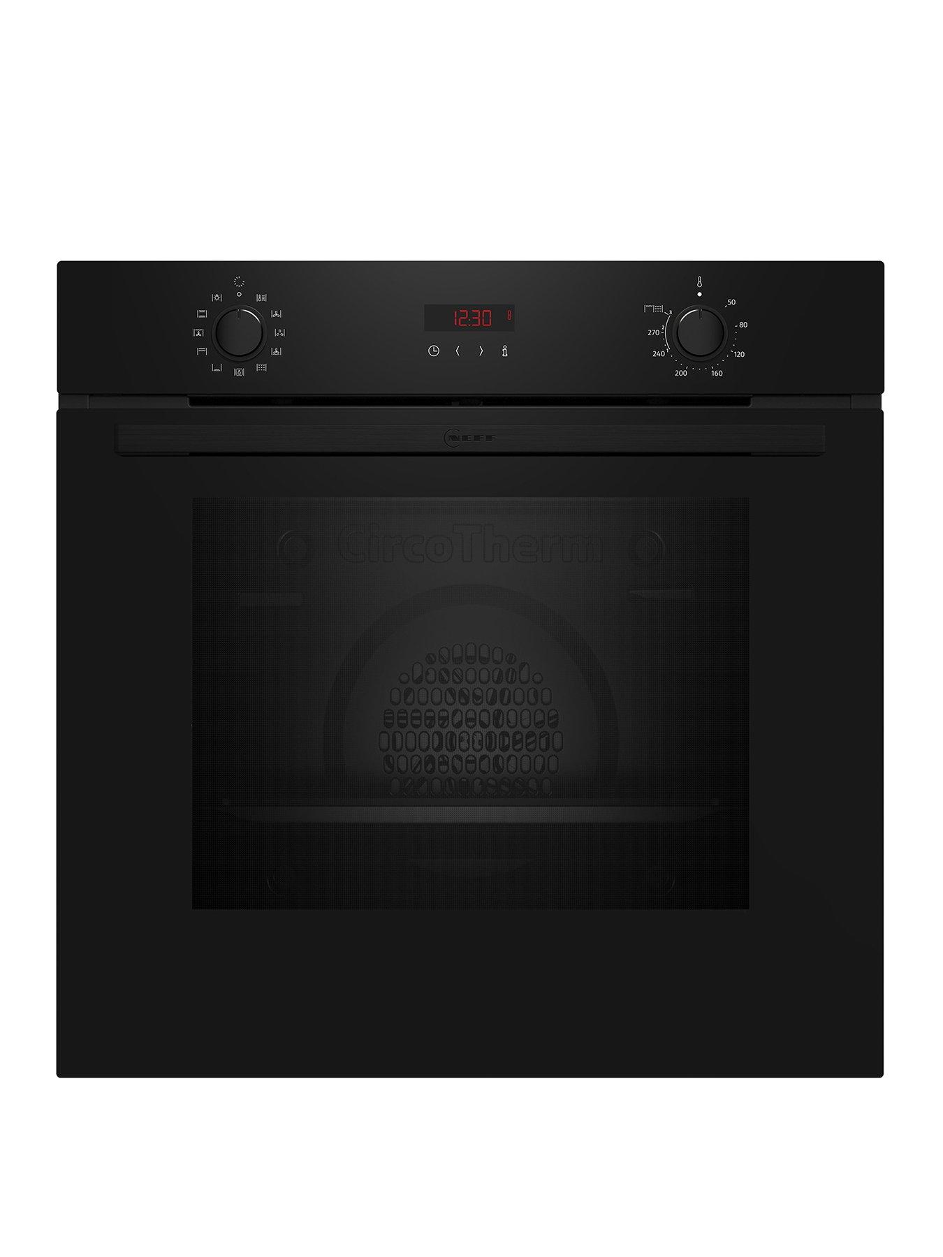 Neff N30 B2DCG7AK3B 60cm Built In Electric Pyrolytic Single Oven - Black