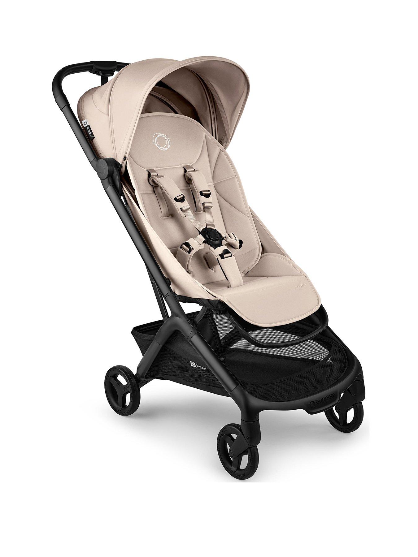 Image 1 of 7 of Bugaboo Butterfly 2 Ultra-Compact Travel Stroller Desert Taupe