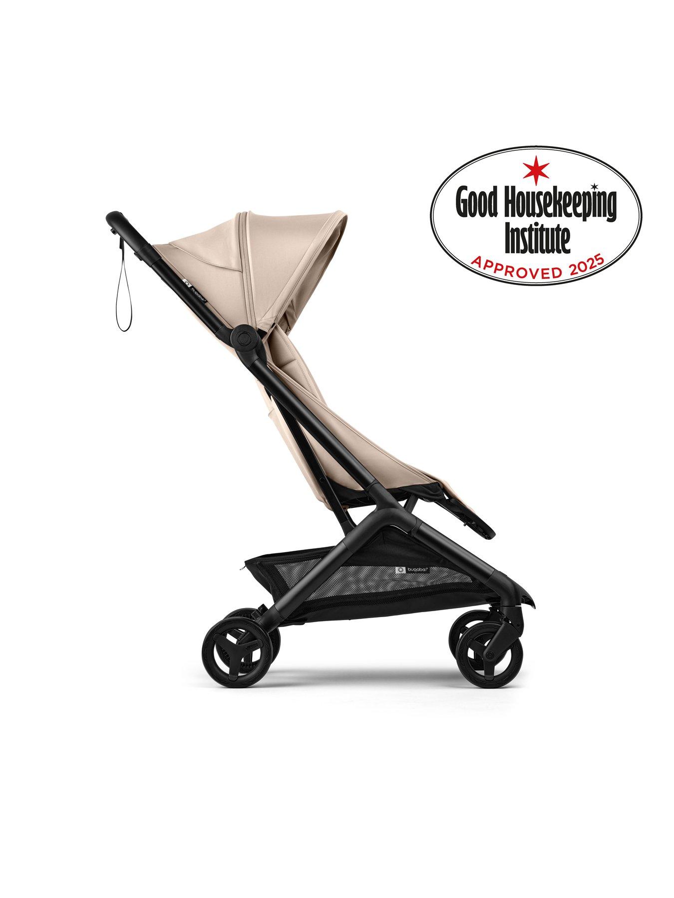 Image 2 of 7 of Bugaboo Butterfly 2 Ultra-Compact Travel Stroller Desert Taupe