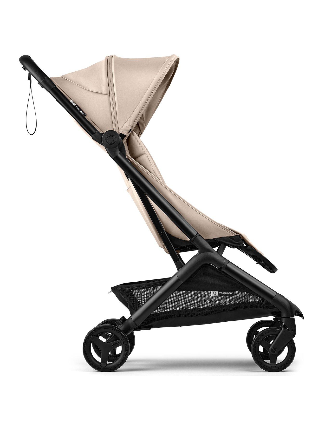 Image 2 of 7 of Bugaboo Butterfly 2 Ultra-Compact Travel Stroller Desert Taupe