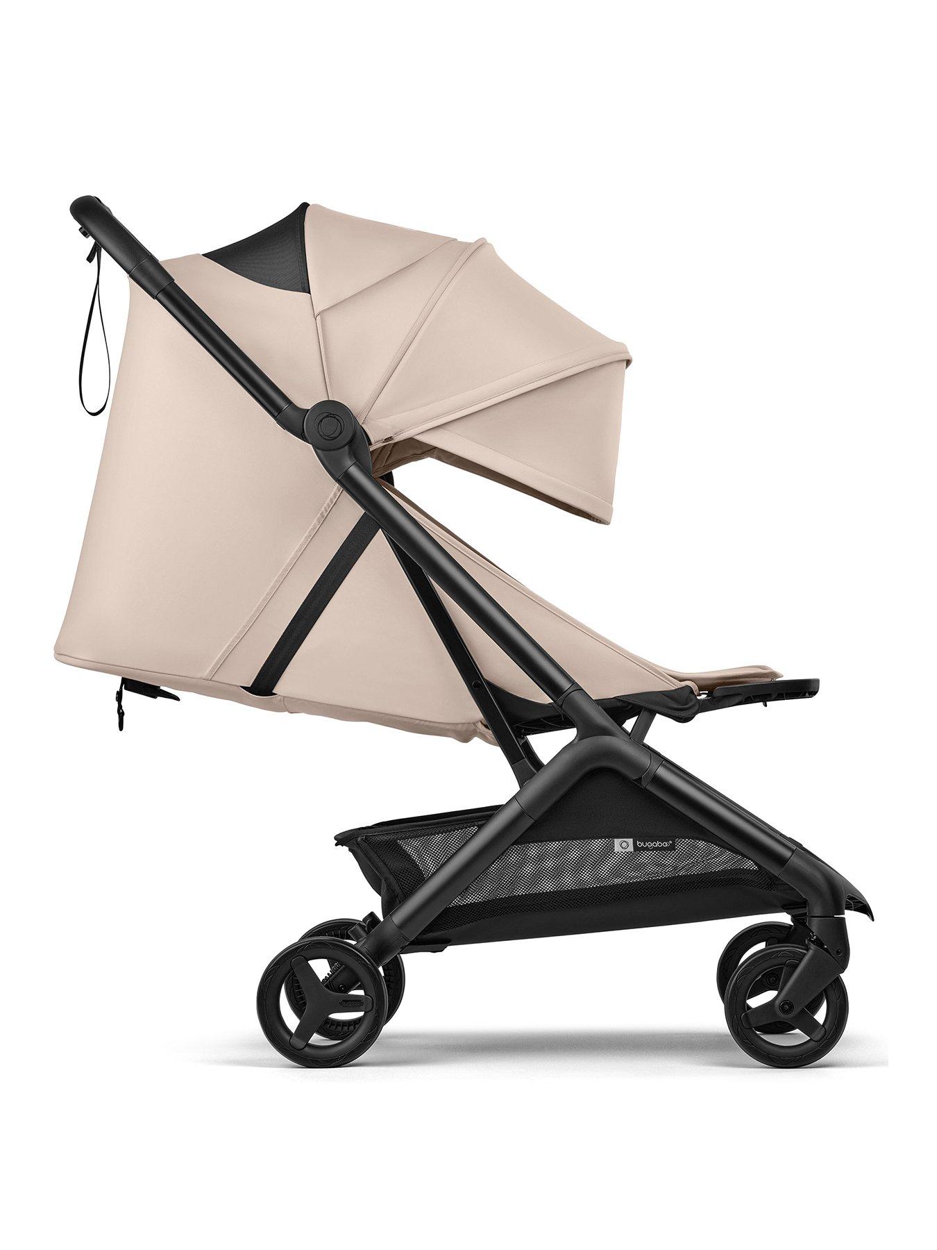 Image 3 of 7 of Bugaboo Butterfly 2 Ultra-Compact Travel Stroller Desert Taupe