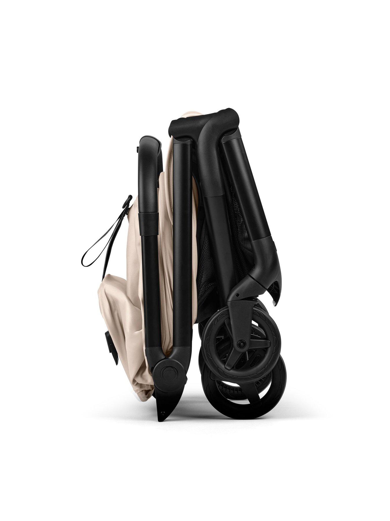 Image 6 of 7 of Bugaboo Butterfly 2 Ultra-Compact Travel Stroller Desert Taupe
