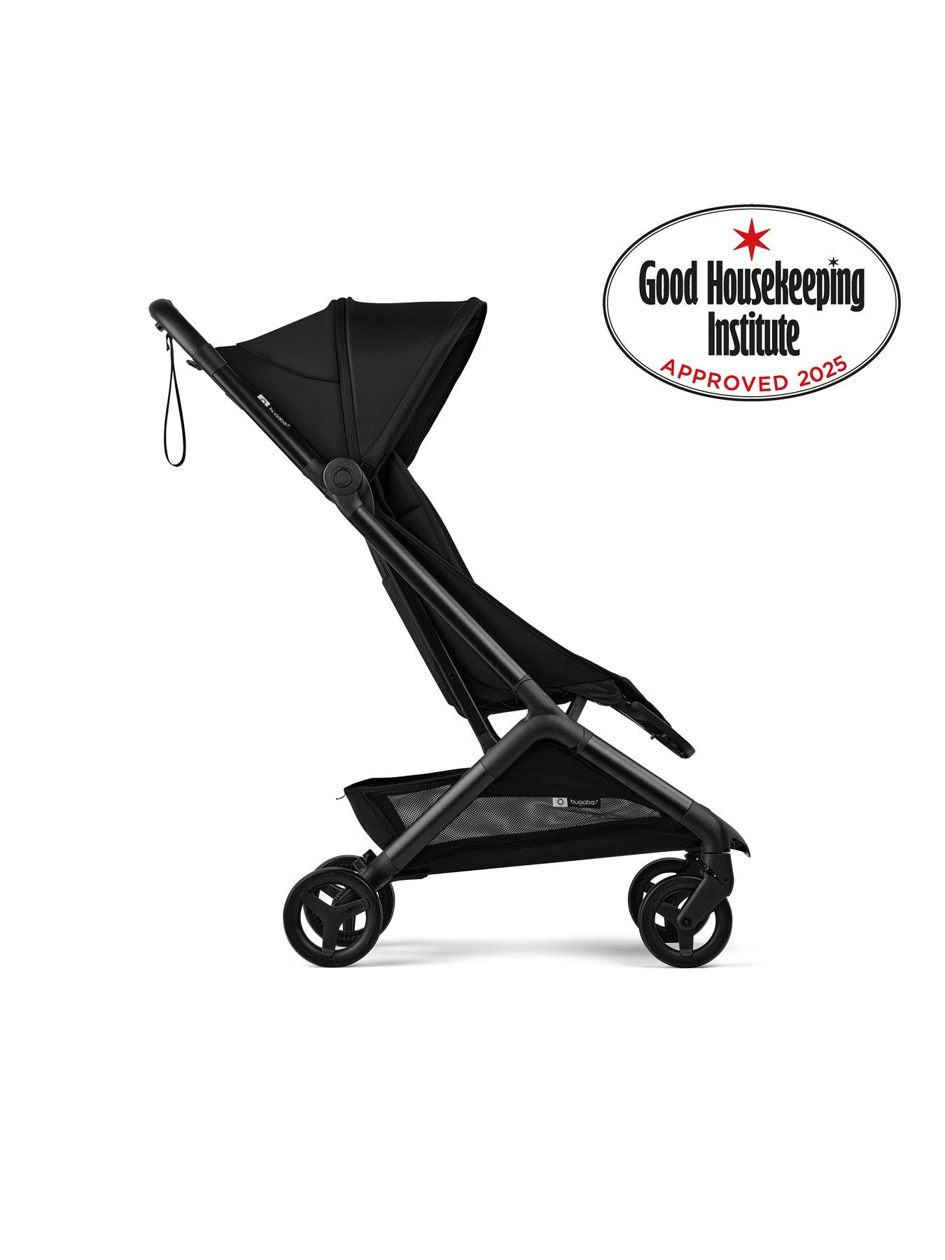 Image 2 of 7 of Bugaboo Butterfly 2 Ultra-Compact Travel Stroller Heritage Black
