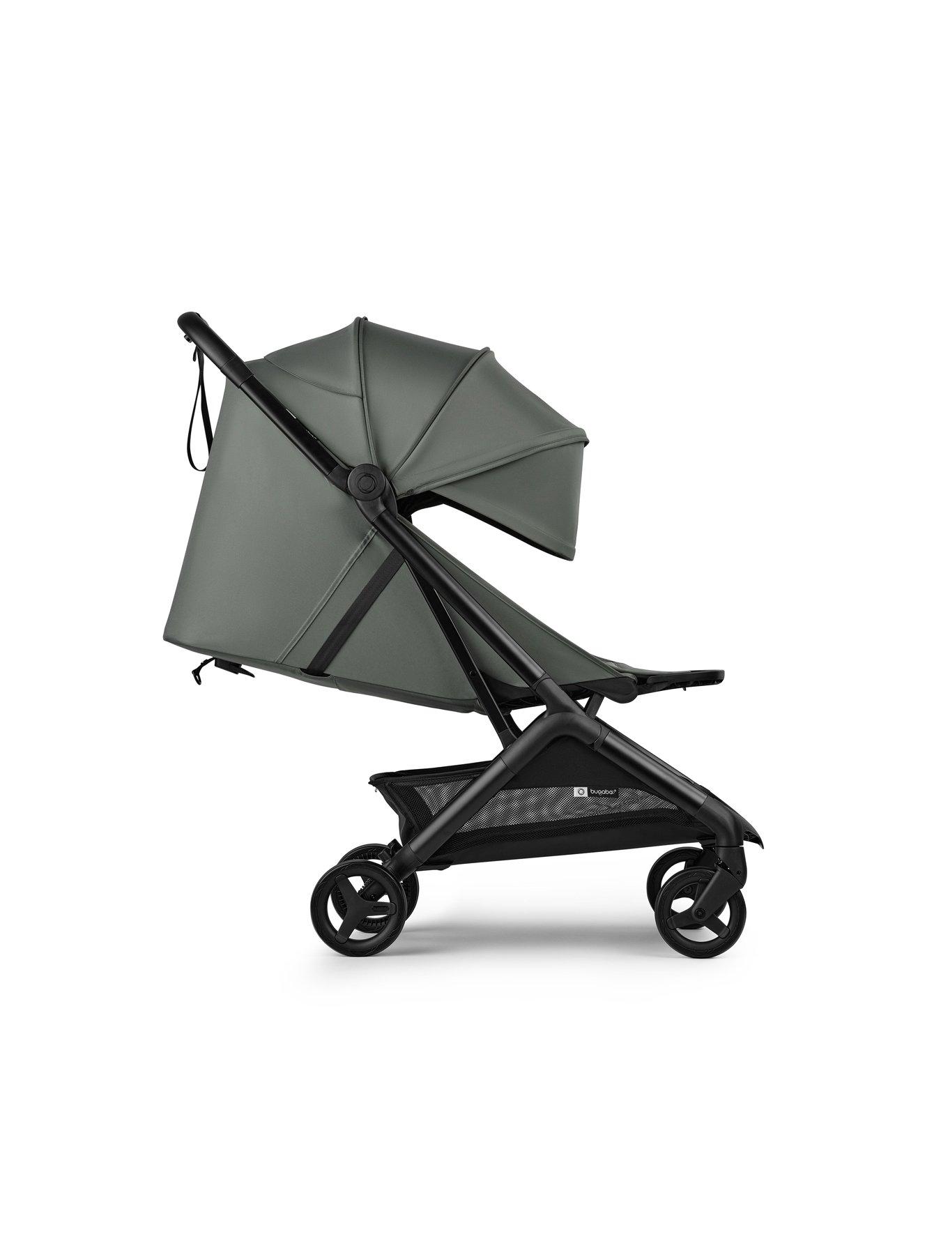 Image 3 of 7 of Bugaboo Butterfly 2 Ultra-Compact Travel Stroller Forest Green