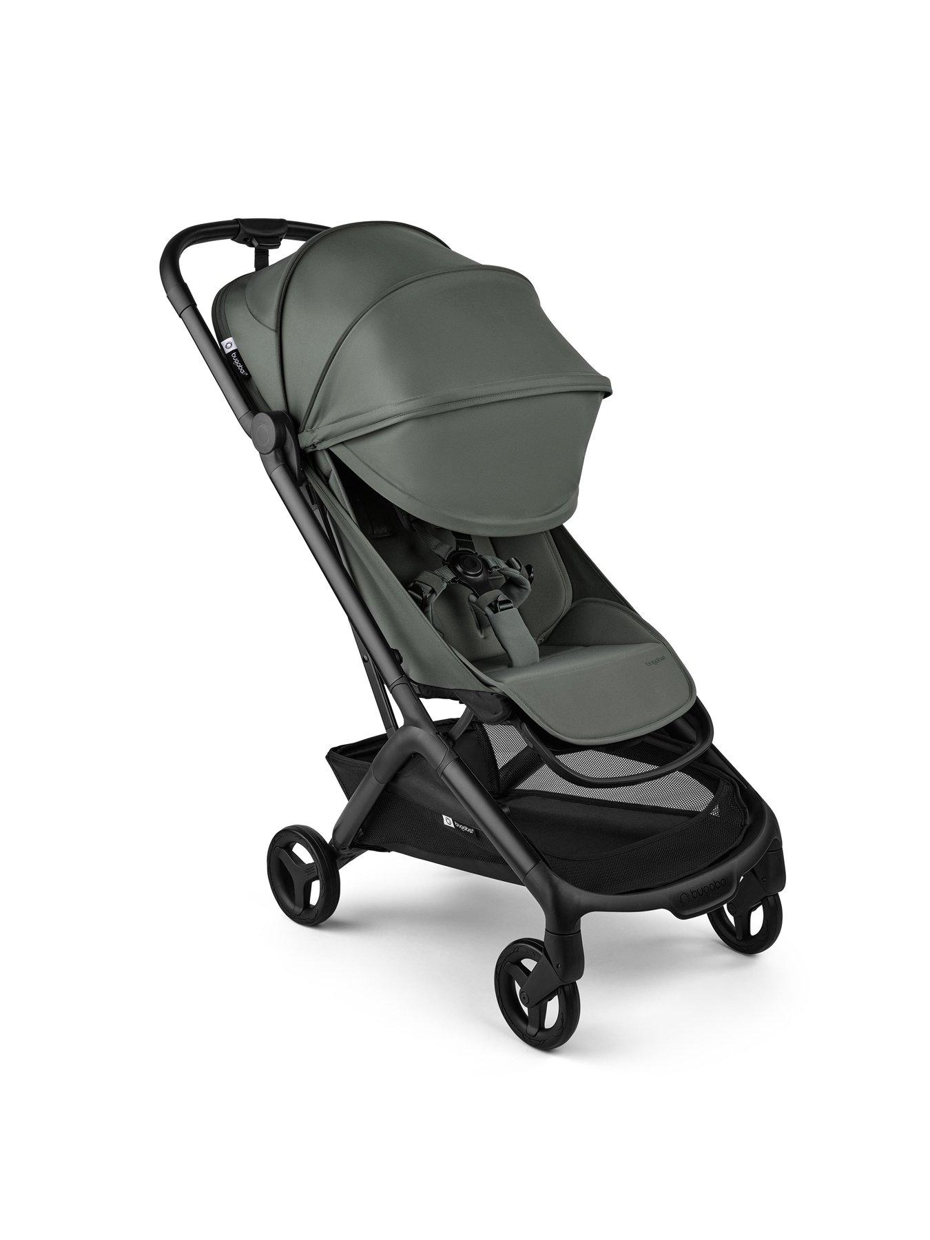 Image 4 of 7 of Bugaboo Butterfly 2 Ultra-Compact Travel Stroller Forest Green