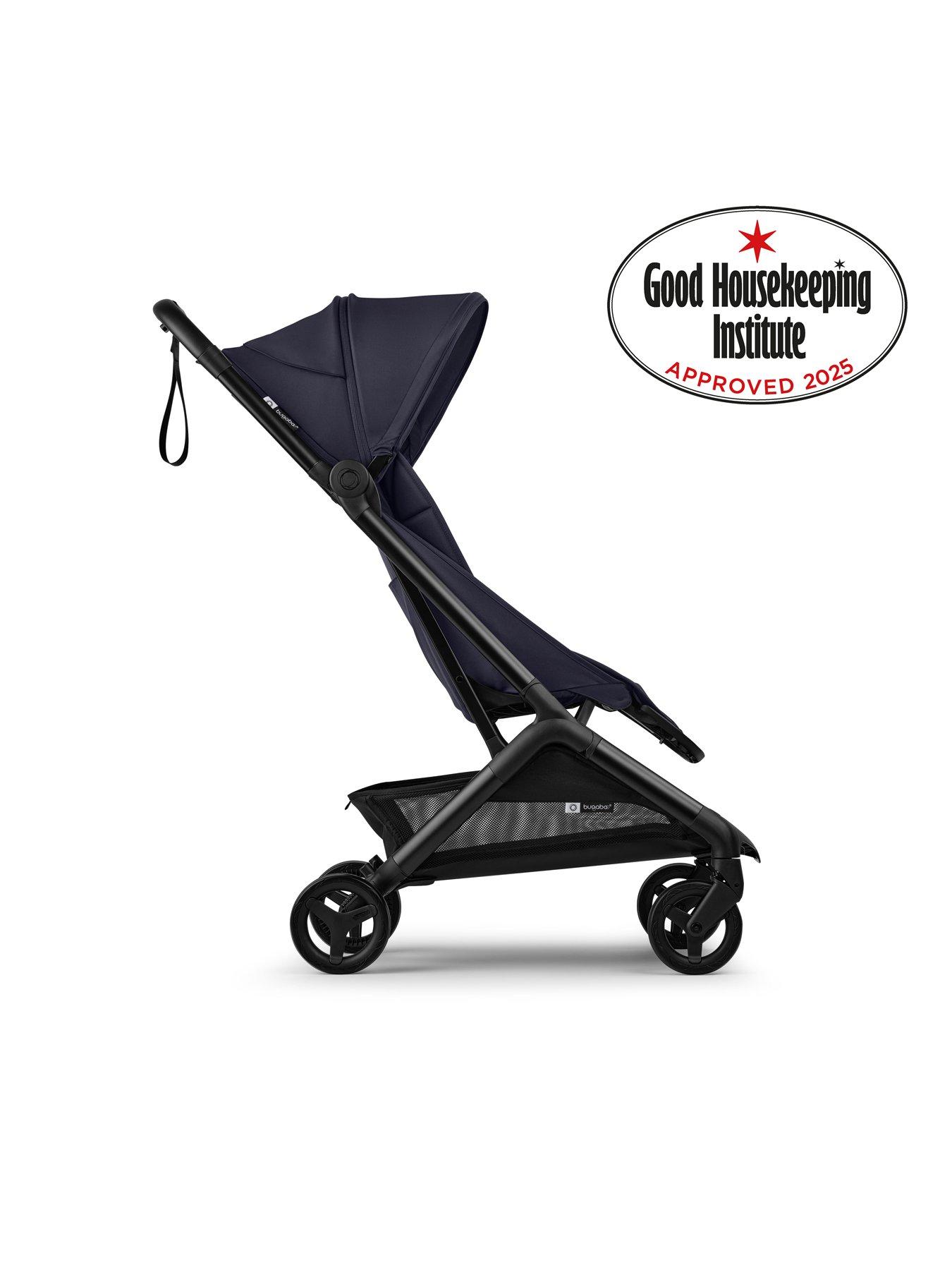Image 2 of 7 of Bugaboo Butterfly 2 Ultra-Compact Travel Stroller Deep Indigo