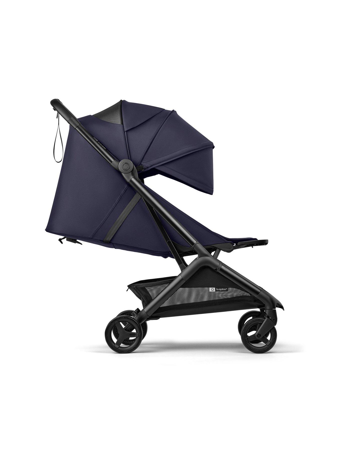 Image 3 of 7 of Bugaboo Butterfly 2 Ultra-Compact Travel Stroller Deep Indigo