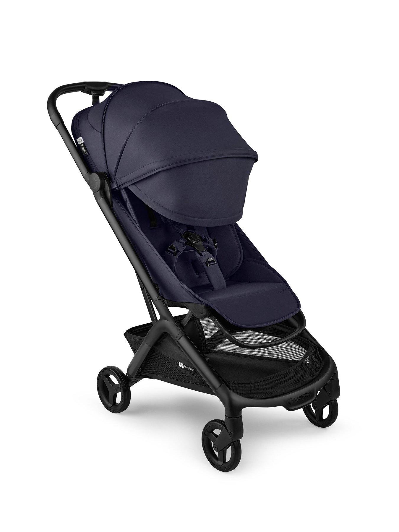 Image 4 of 7 of Bugaboo Butterfly 2 Ultra-Compact Travel Stroller Deep Indigo